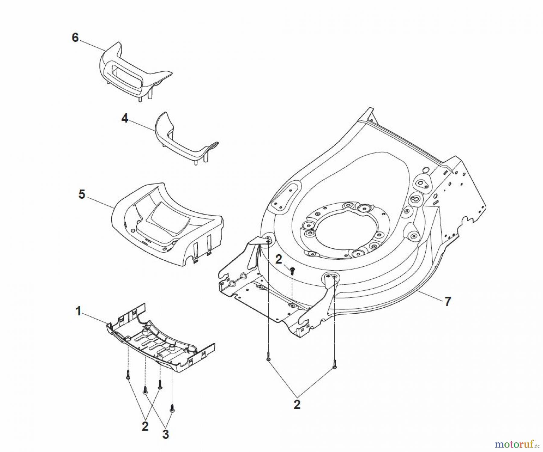  Global Garden Products GGP Rasenmäher Benzin Mit Antrieb 2017 MP2 554 S-R (ROLLER) Mask