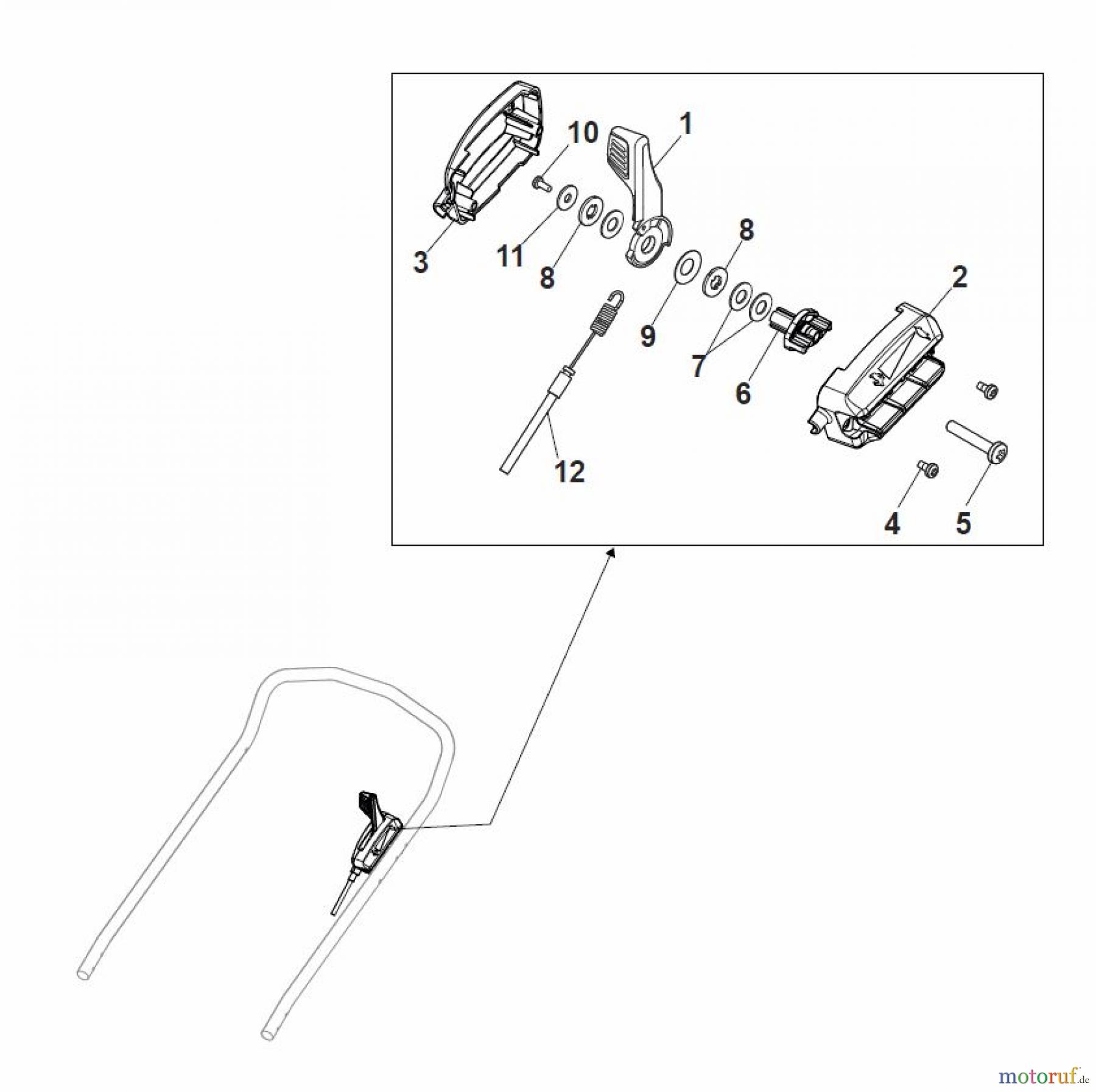  Global Garden Products GGP Rasenmäher Baujahr 2017 Benzin Mit Antrieb 2017 MP2 554 SV Speed Variator Command