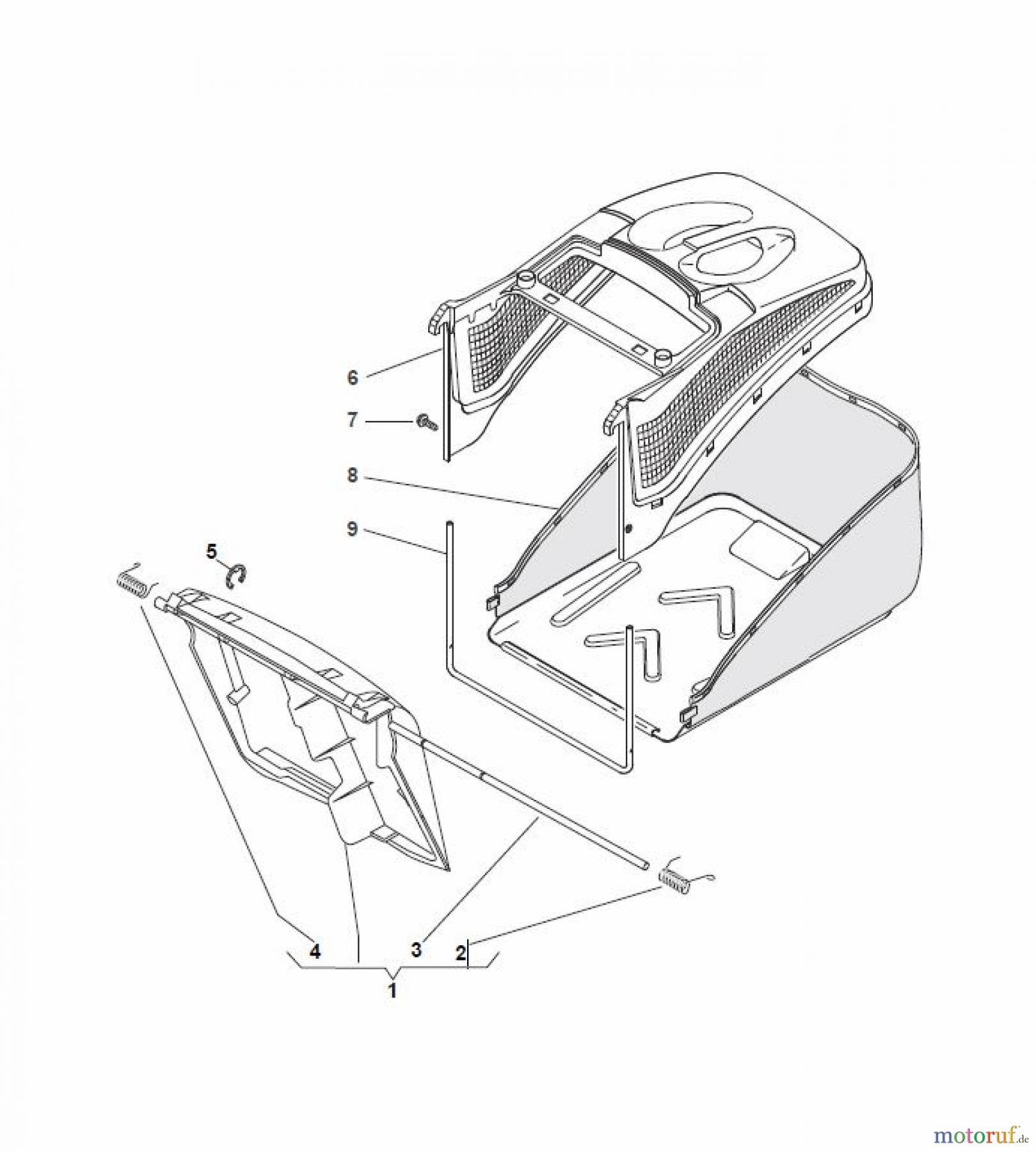  Global Garden Products GGP Rasenmäher Benzin Mit Antrieb 2017 NT 484 TR/E 4S - TRQ/E 4S Grass-Catcher