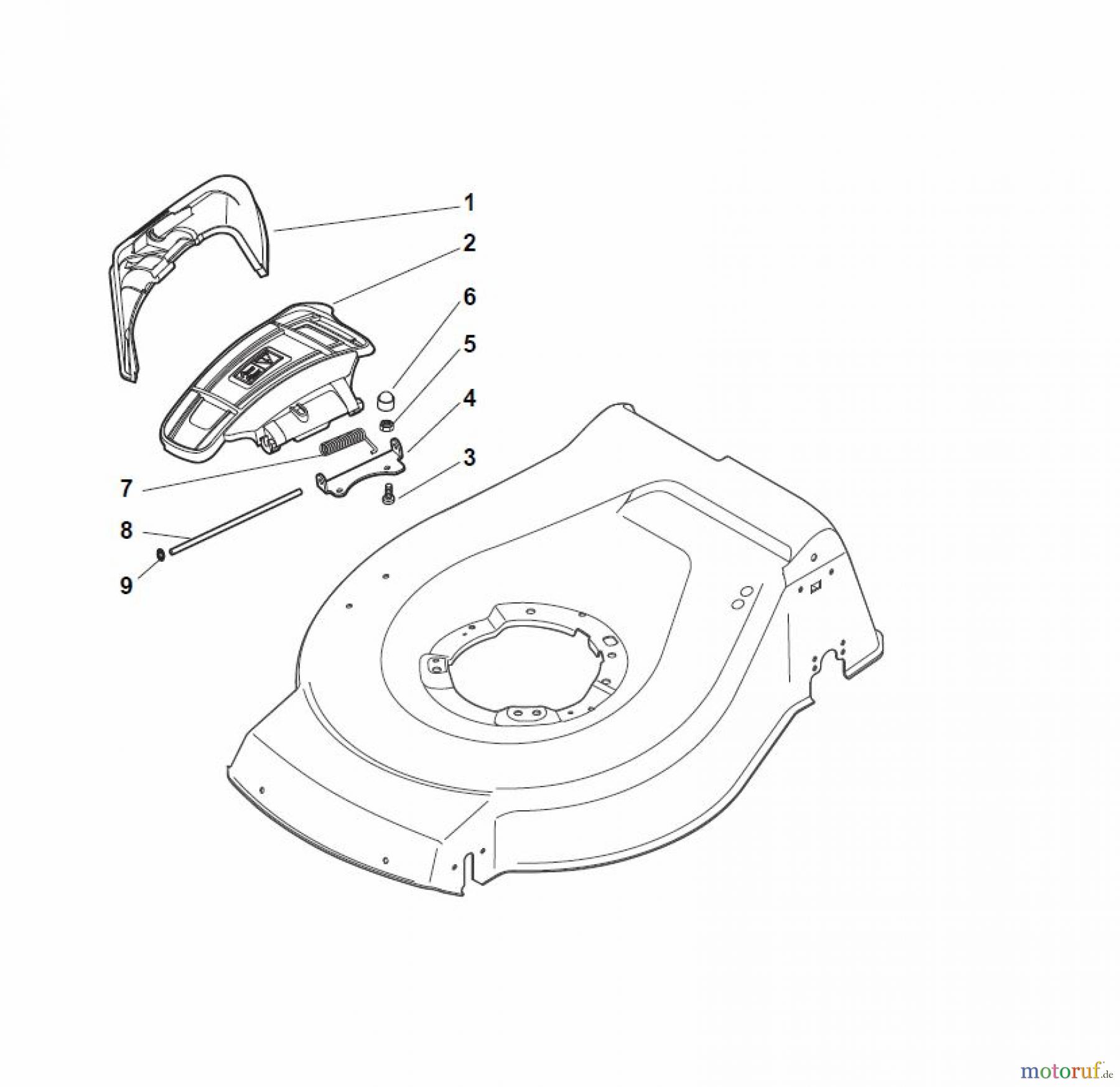  Global Garden Products GGP Rasenmäher Baujahr 2017 Benzin Mit Antrieb 2017 NT 534 TR/E 4S - TRQ/E 4S Ejection-Guard