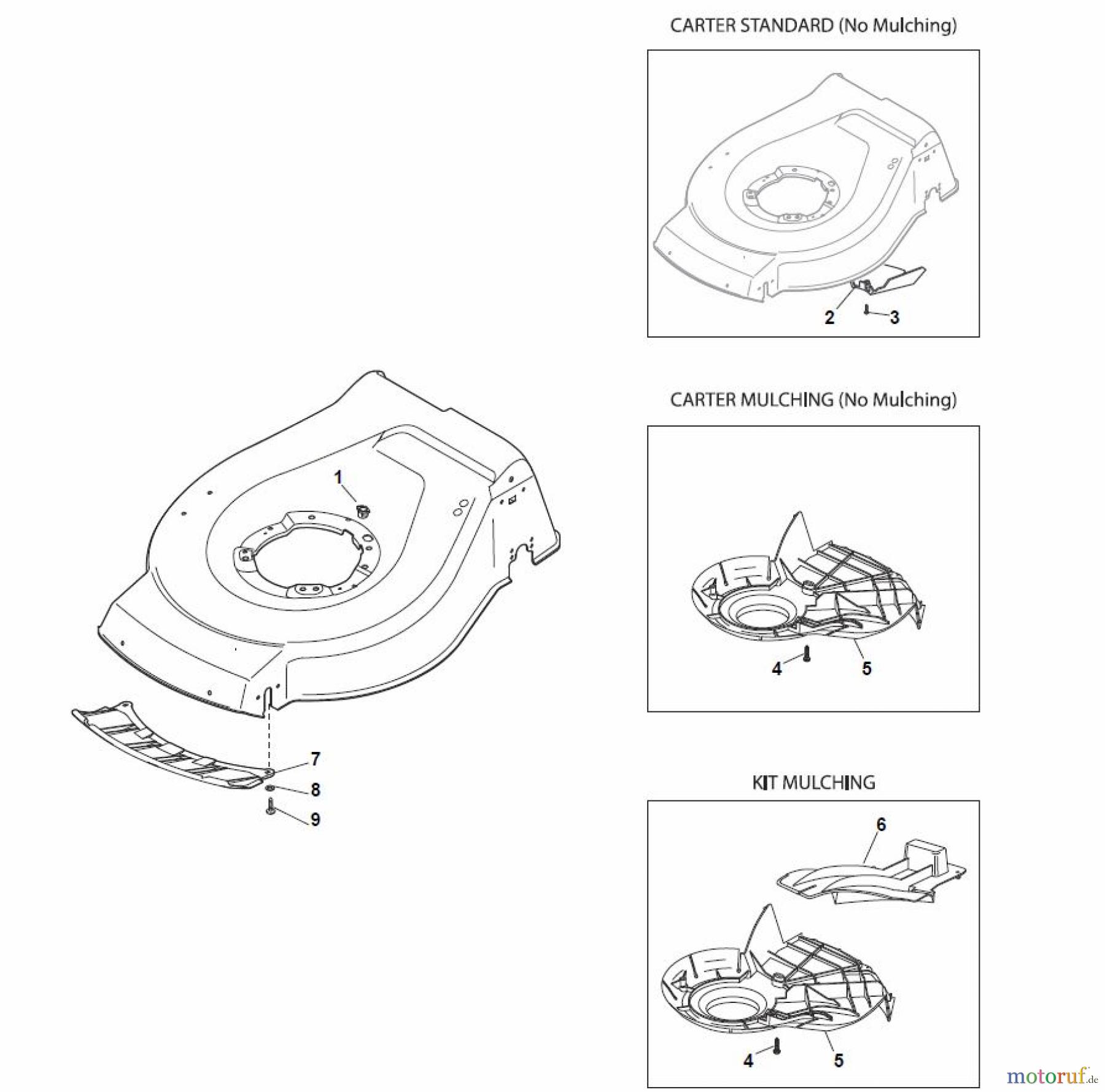  Global Garden Products GGP Rasenmäher Benzin Mit Antrieb 2017 NT 534 W TR/E 4S - W TRQ/E 4S Protection, Belt