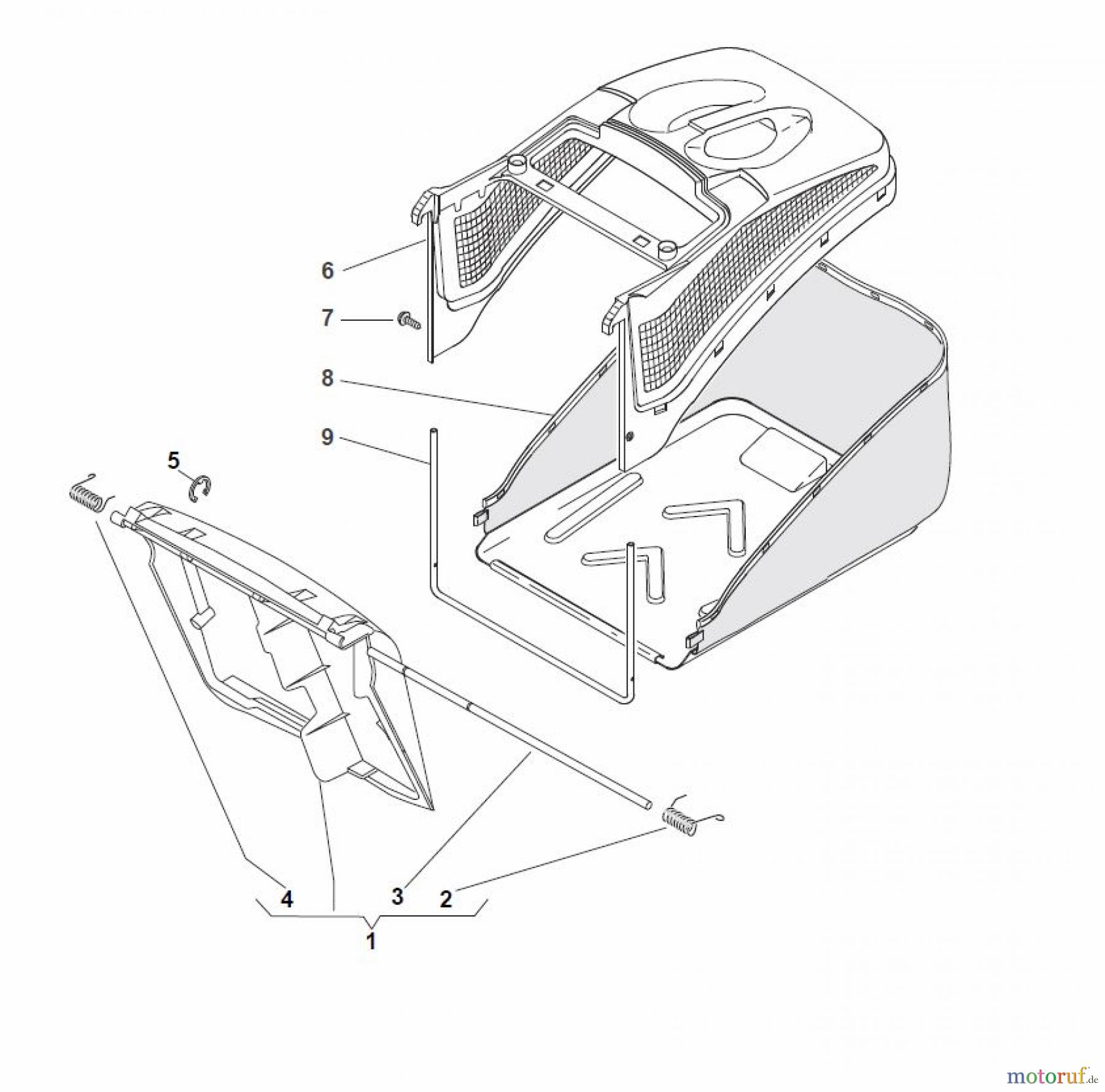  Global Garden Products GGP Rasenmäher Benzin Mit Antrieb 2017 NTL 484 W TR/E 4S - W TRQ/E 4S Grass-Catcher