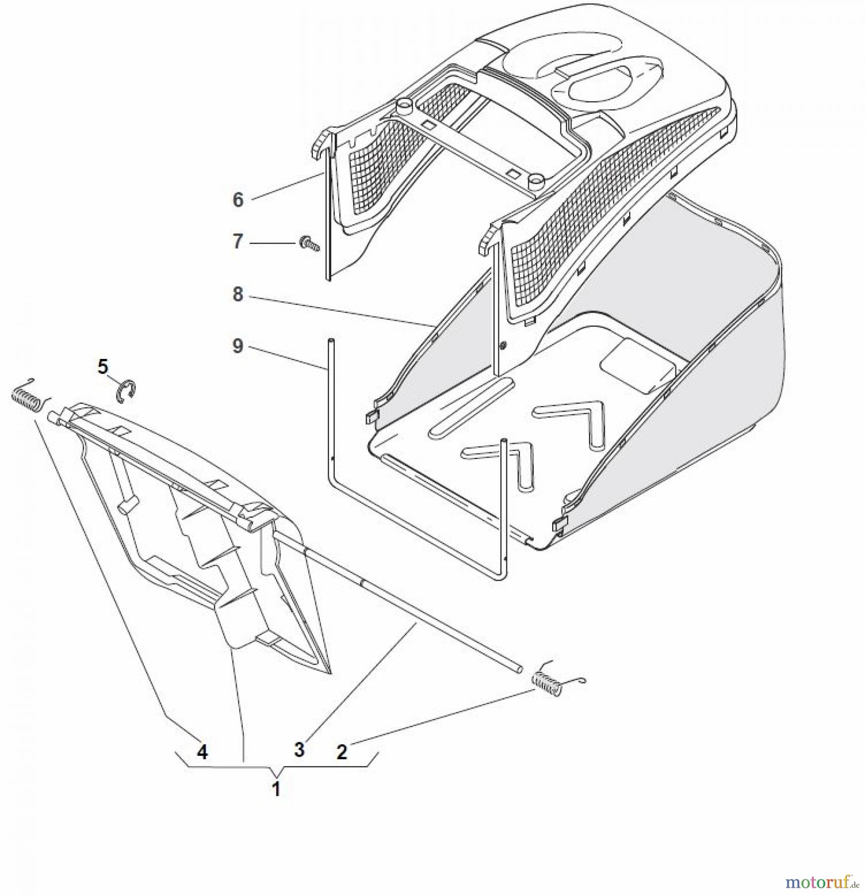  Global Garden Products GGP Rasenmäher Baujahr 2017 Benzin Mit Antrieb 2017 NTL 534 TR/E - 534 TRQ/E Grass-Catcher