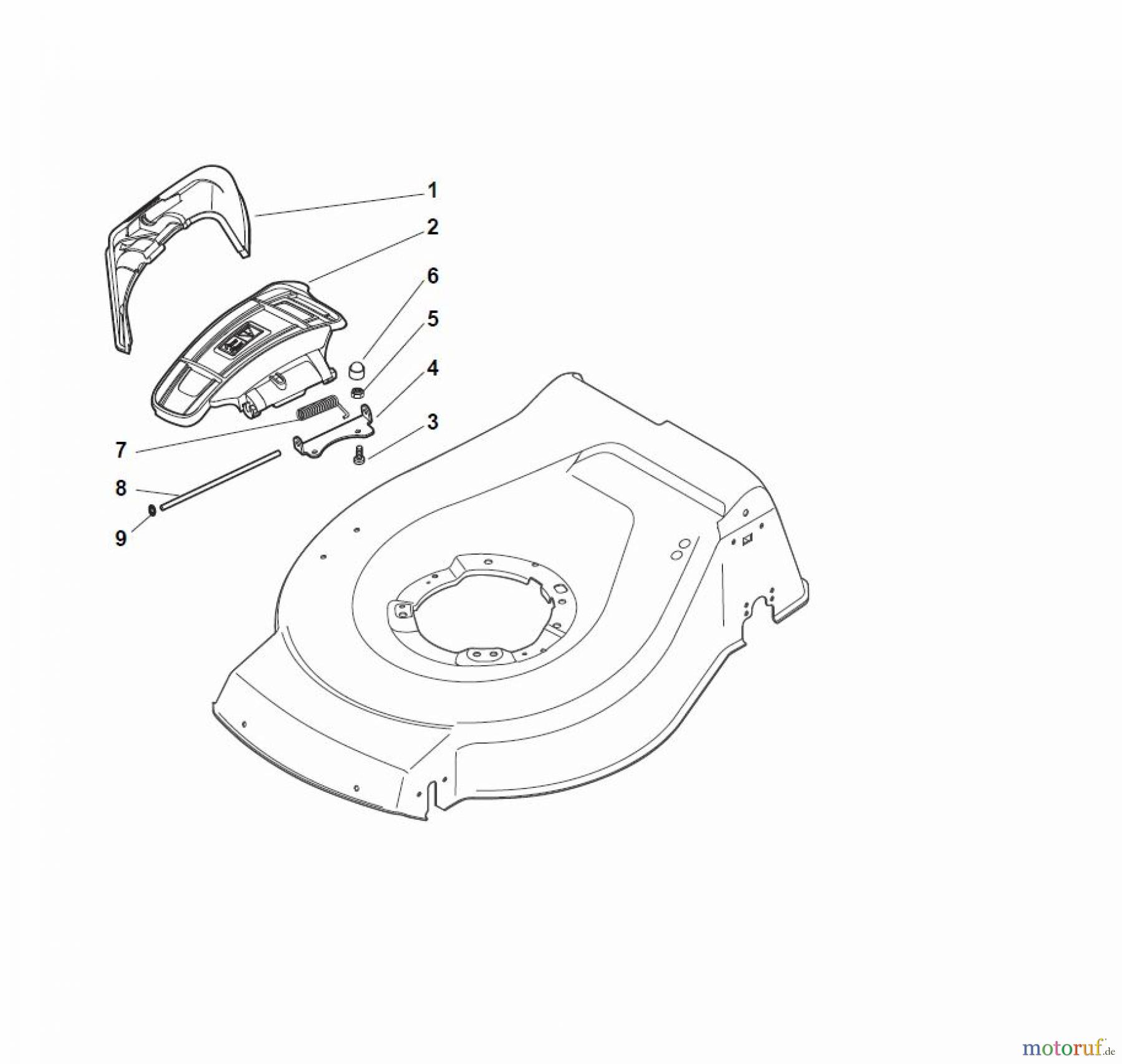  Global Garden Products GGP Rasenmäher Benzin Mit Antrieb 2017 NTL 534 TR/E 4S - TRQ/E 4S Ejection-Guard