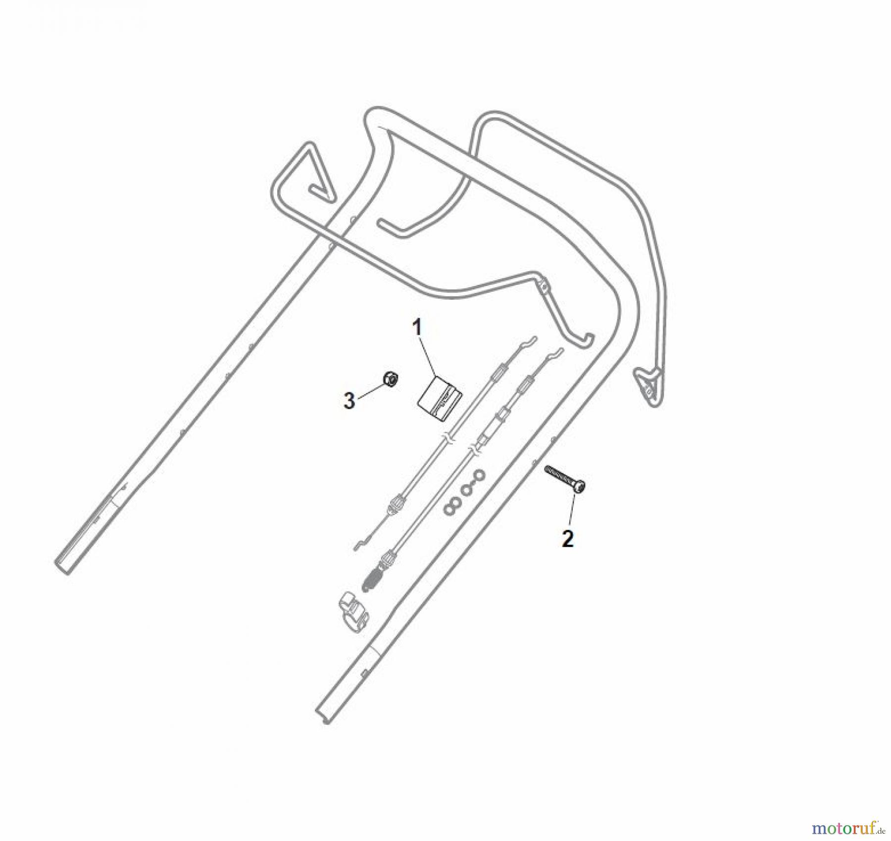  Global Garden Products GGP Rasenmäher Baujahr 2017 Benzin Mit Antrieb 2017 NTL 534 W TR - 534 W TRQ Controls Fixed RPM