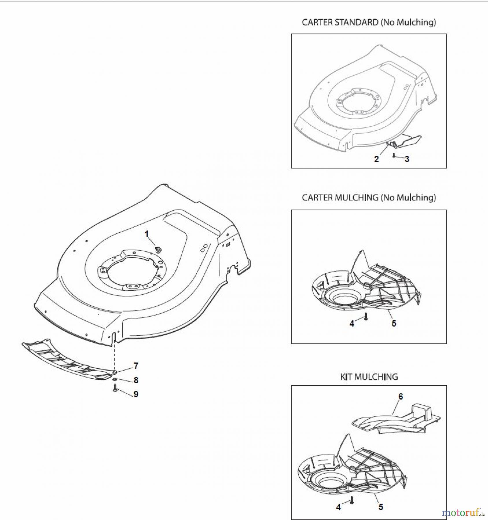  Global Garden Products GGP Rasenmäher Benzin Mit Antrieb 2017 NTL 534 W TR 4S - W TRQ 4S Protection, Belt