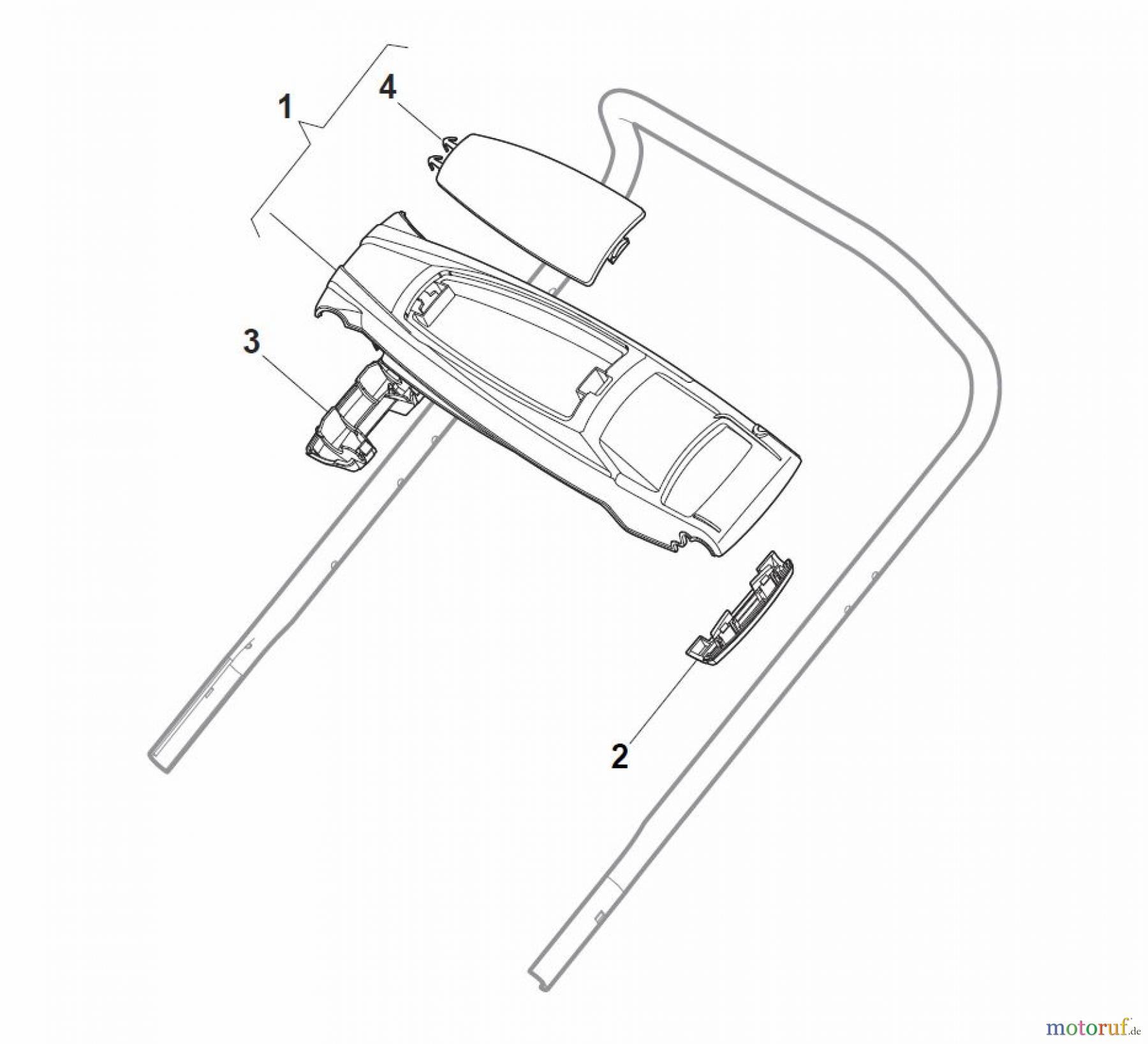  Global Garden Products GGP Rasenmäher Baujahr 2017 Benzin Ohne Antrieb 2017 CRL-CSL 484 - CRL-CSL 484 Q Controls