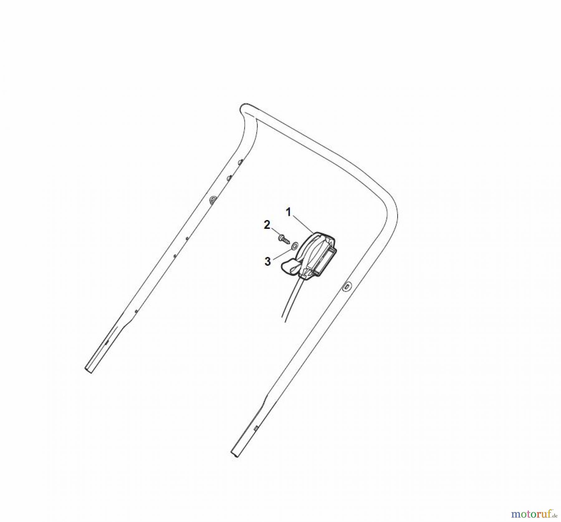  Global Garden Products GGP Rasenmäher Baujahr 2017 Benzin Ohne Antrieb 2017 NT 484 W - 484 WQ Controls