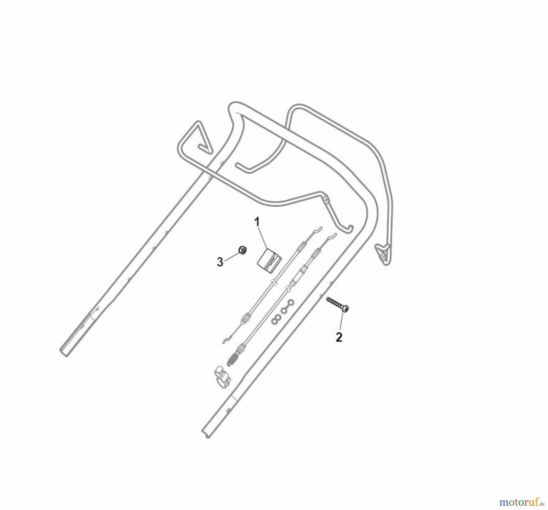  Global Garden Products GGP Rasenmäher Baujahr 2017 Benzin Ohne Antrieb 2017 NTL 534 - 534 Q Controls Fixed RPM