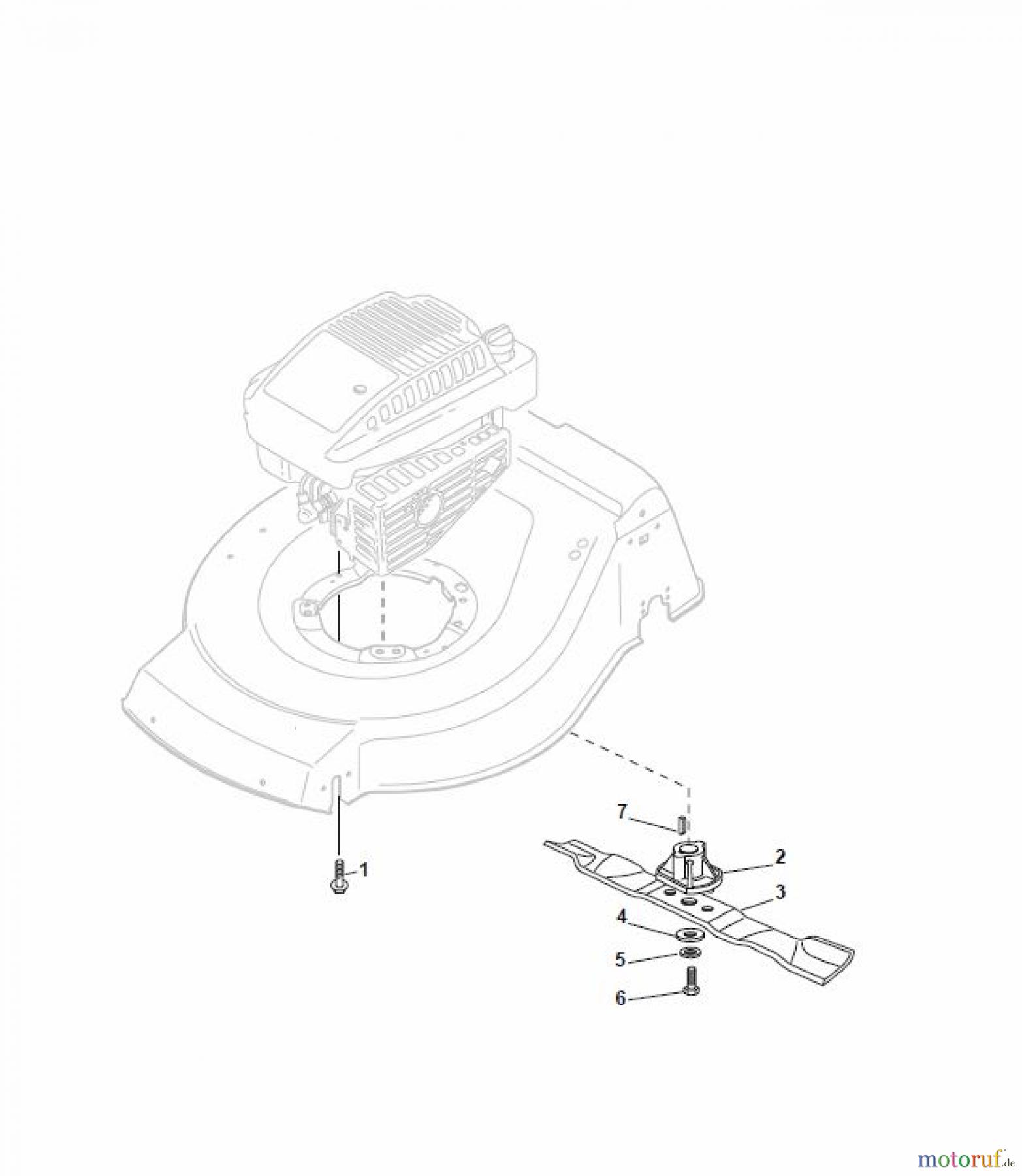  Global Garden Products GGP Rasenmäher Baujahr 2017 Benzin Ohne Antrieb 2017 NTL 534 - 534 Q Blade