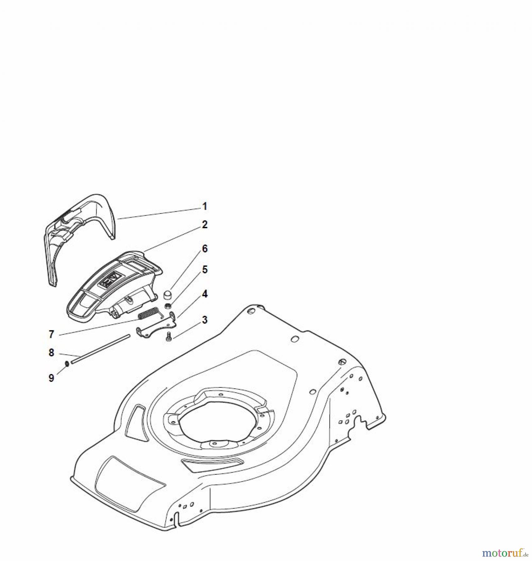  Global Garden Products GGP Rasenmäher Baujahr 2017 Elektro Ohne Antrieb 2017 CRL-CSL 480 W - CRL-CSL 480 WQ Protection, Belt