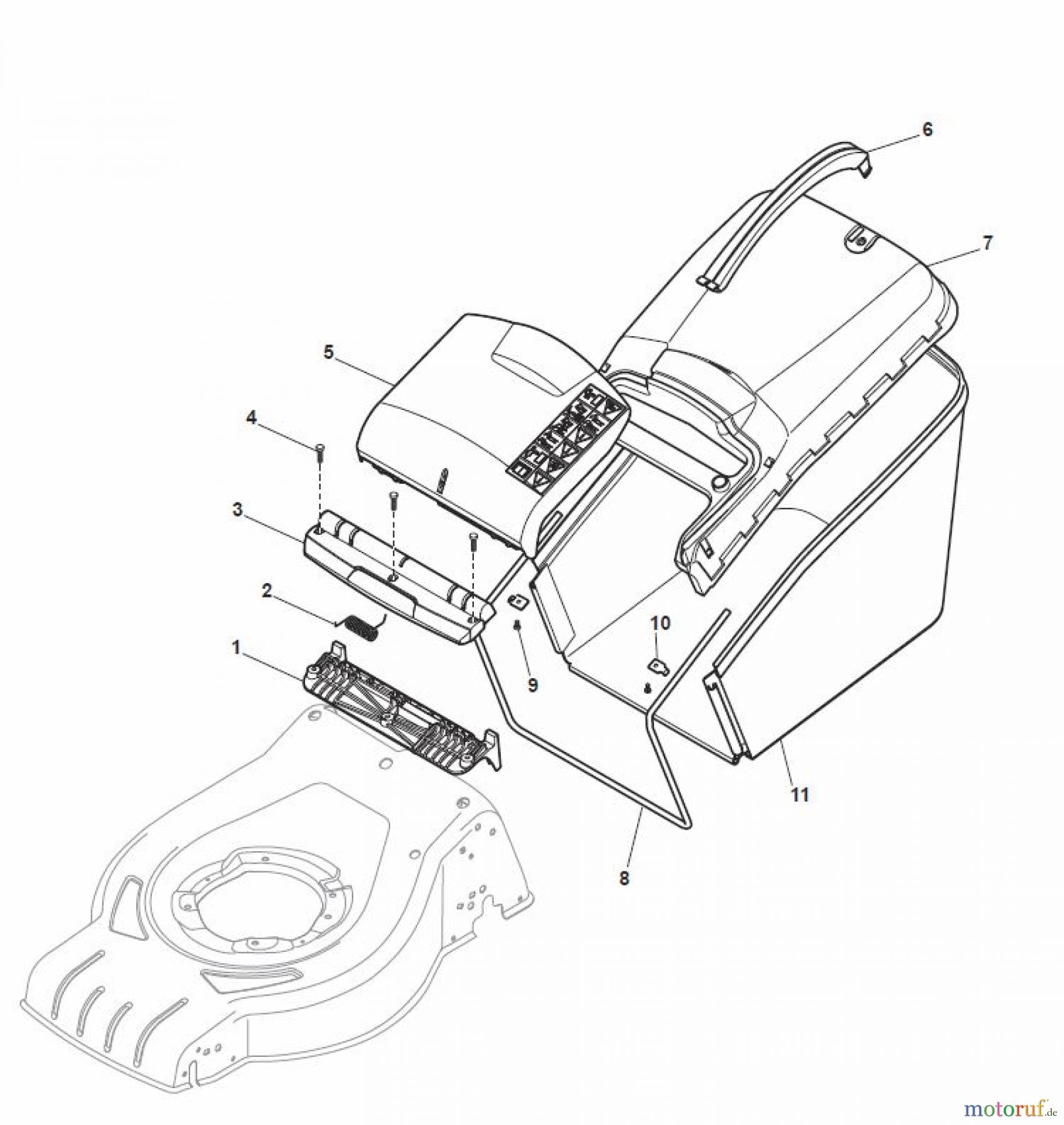  Global Garden Products GGP Rasenmäher Elektro Ohne Antrieb 2017 CR-CS 430 Grass-Catcher