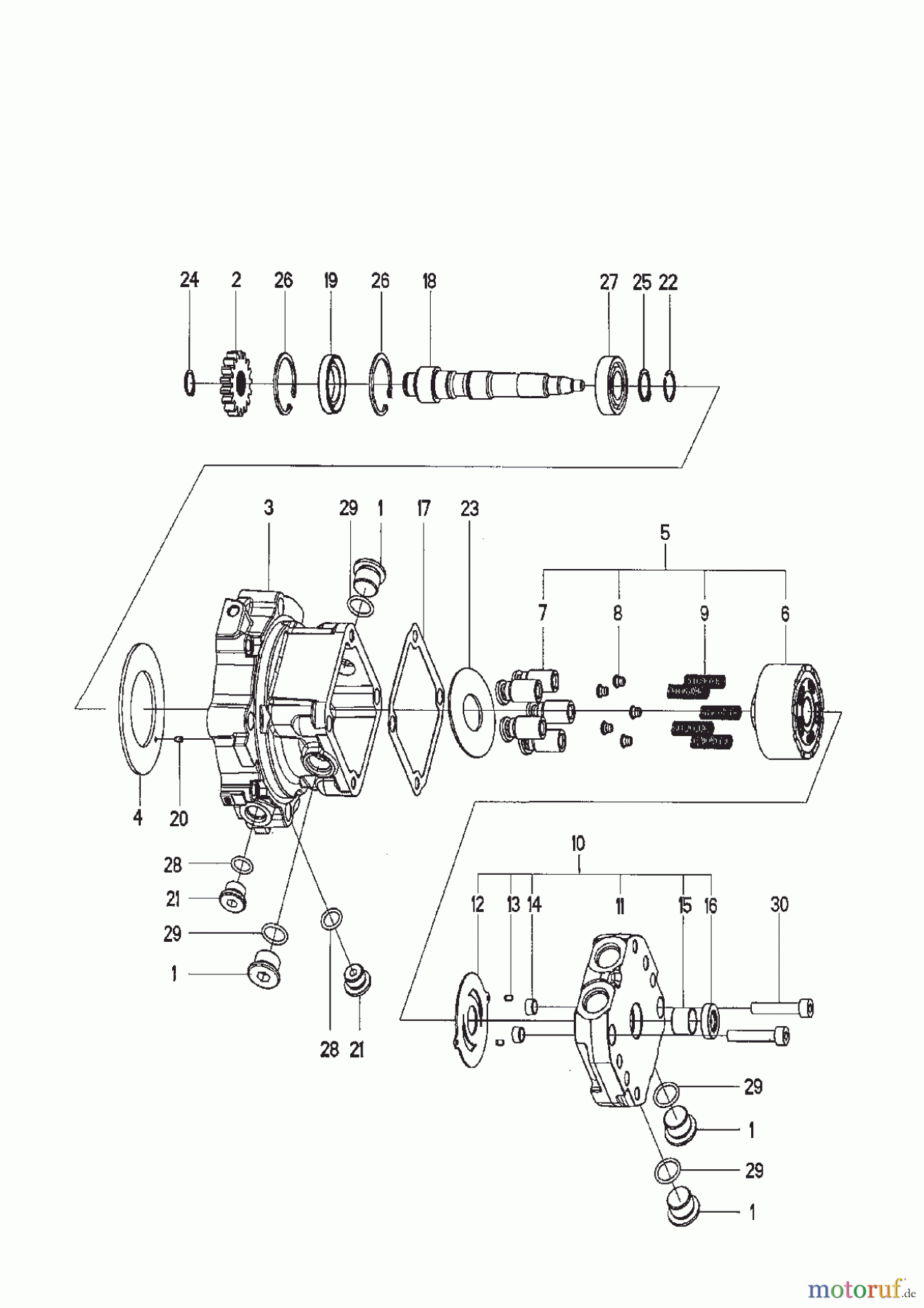  Stiga Frontmäher Baujahr 2017 Titan 2017 TITAN 540 D 13-7454-11 KANZAKI WHEEL ENGINE KWM 13S-186H MOTOR