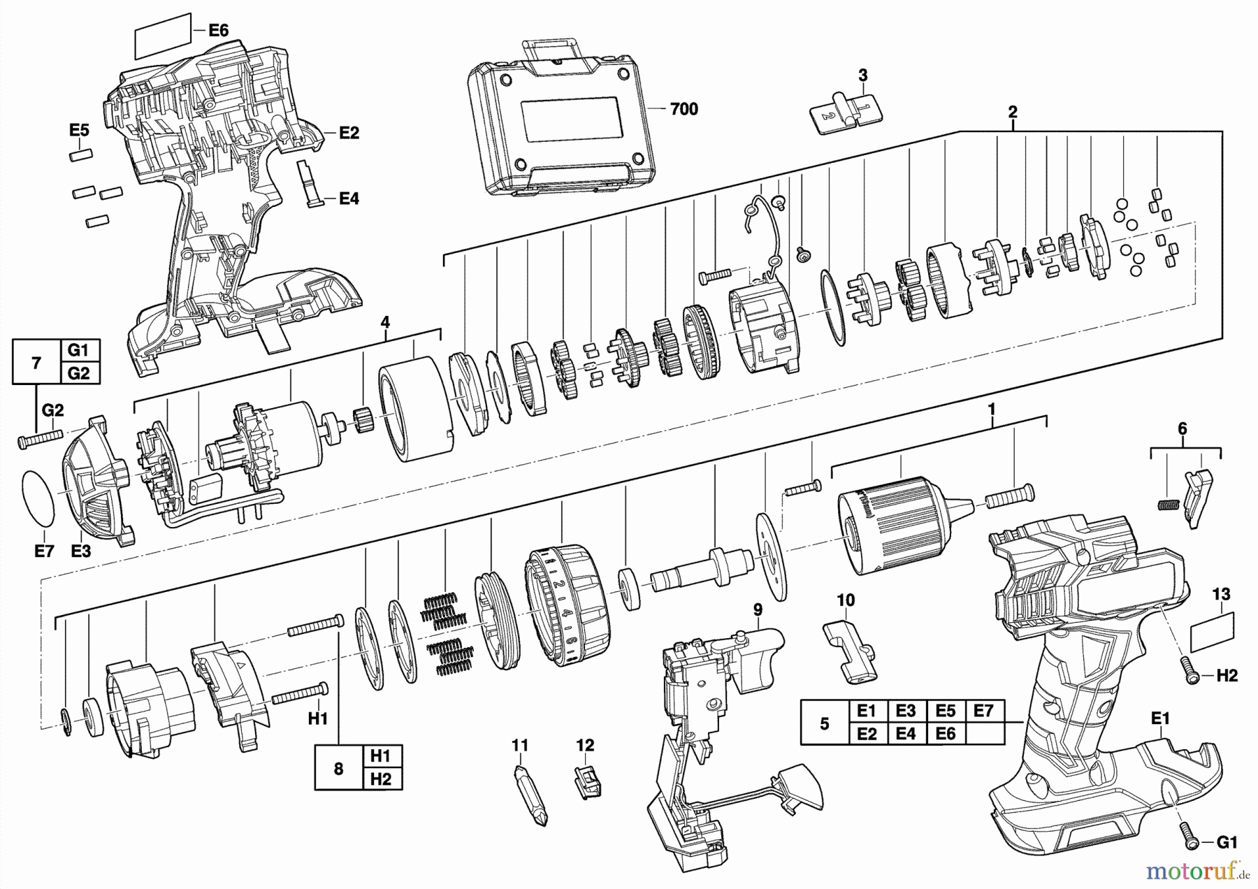  AEG Powertools Bohren und Schrauben Akku Geräte 14,4 Volt BS 14C Akku-Kompakt-Bohrschrauber Seite 1