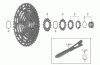 Shimano CS Cassette / Zahnkranz Ersatzteile CS-M9100-12  XTR Cassette Sprocket