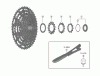 Shimano CS Cassette / Zahnkranz Ersatzteile CS-LG600-11, CS-LG600-10 Cassette Sprocket (E-Bike)