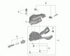 Shimano SL Shift Lever - Schalthebel Ersatzteile SL-M8000-B-I  DEORE XT Rapidfire Plus Lever I-spec B-type (3/2x11-speed)