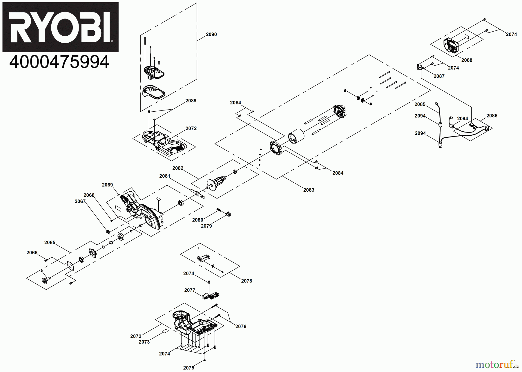  Ryobi Sägen Kapp- und Gehrungssägen RMS18190 AKKU-KAPP-/GEHRUNGSSAEGE Seite 2