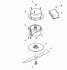 Global Garden Products GGP Baujahr 2018 2018 EL 340 Li 48, SLM 3648 AE (2018) 294345068/ST1 Ersatzteile Schneidwerkzeug (Messer)