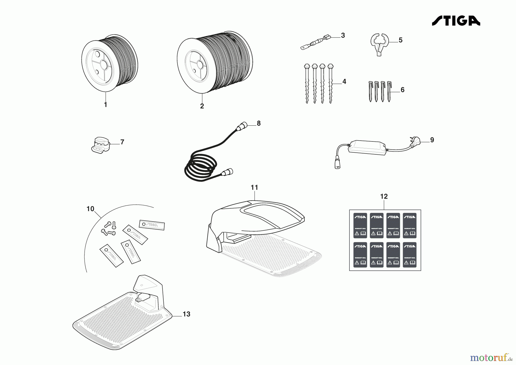  Stiga Mähroboter Baujahr 2024 G 3600 (2024) [2R5106018/ST1] Zubehör