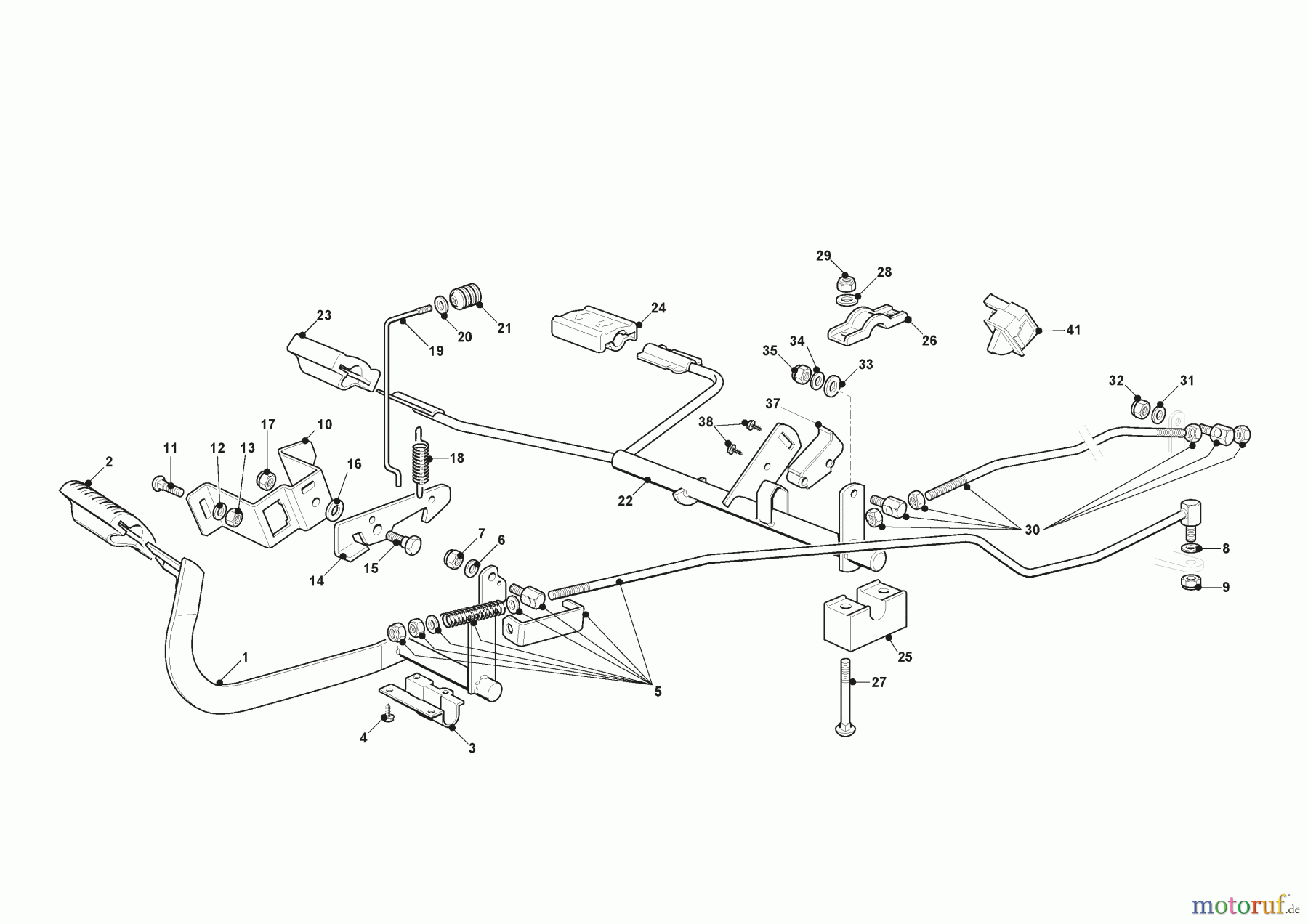  Stiga Aufsitzmäher Baujahr 2024 ESTATE 792 W (2024) [2T0785481/ST1P] Bremse Und Wechsel Antrieb - TT 