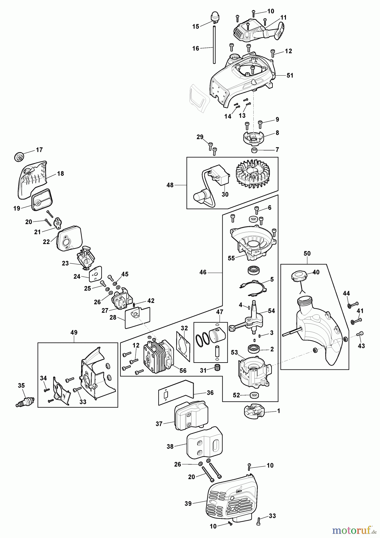  Stiga Heckenscheren Baujahr 2024 HT 525 (2024) Motor