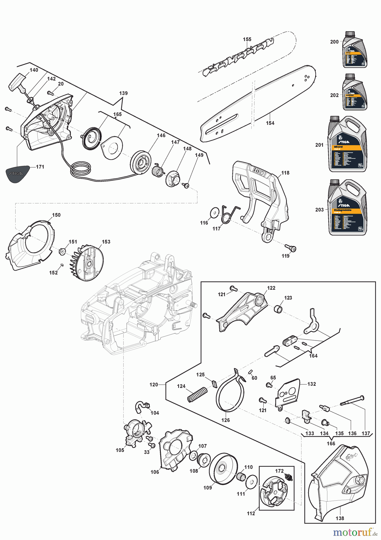  Stiga Kettensägen Baujahr 2024 PR 730 (10