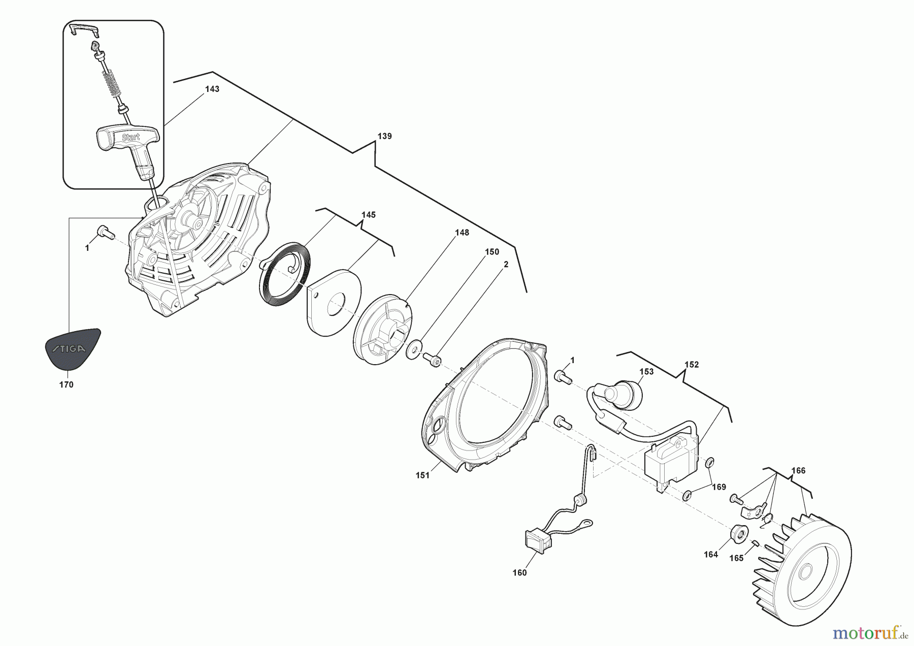  Stiga Kettensägen Baujahr 2024 CS 540 (14