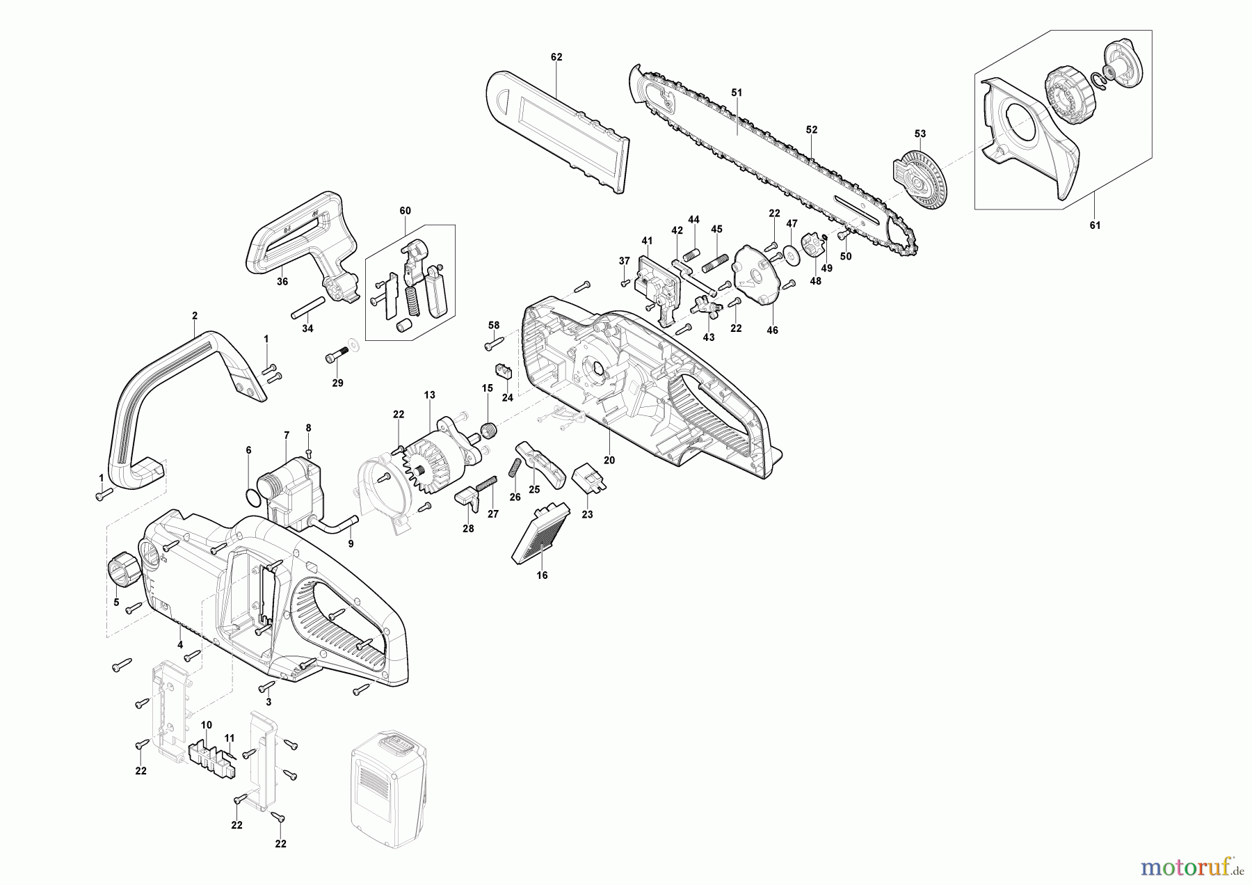  Stiga Kettensägen Baujahr 2024 CS 100e Kit (2024) [271404101/ST1] Seite 1