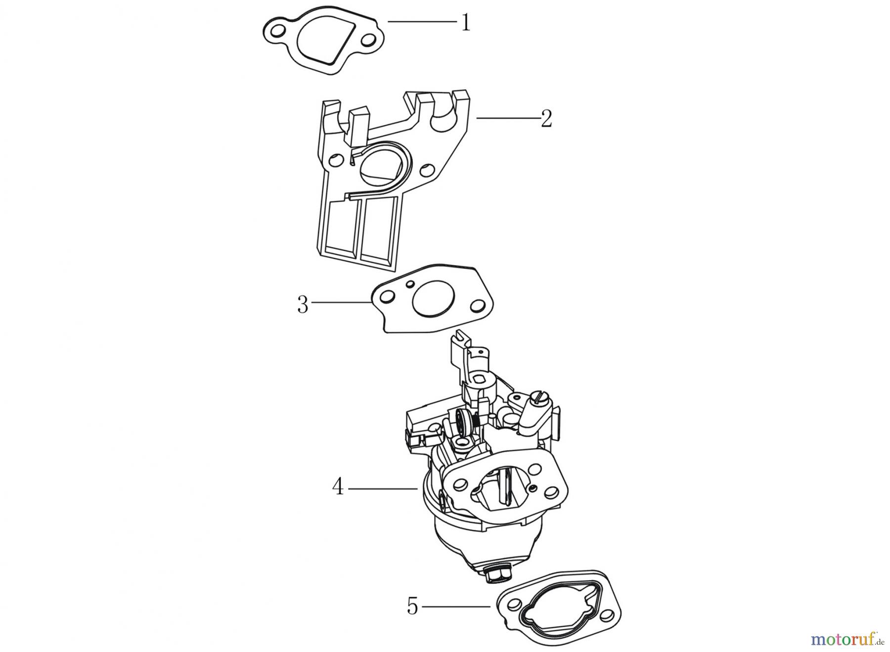  LONCIN Motoren LC175F-2 Vergaser