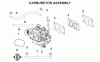 LONCIN Motoren LC2P77F, LC2P80F, LC2P82F Ersatzteile CARBURETOR ASSEMBLY