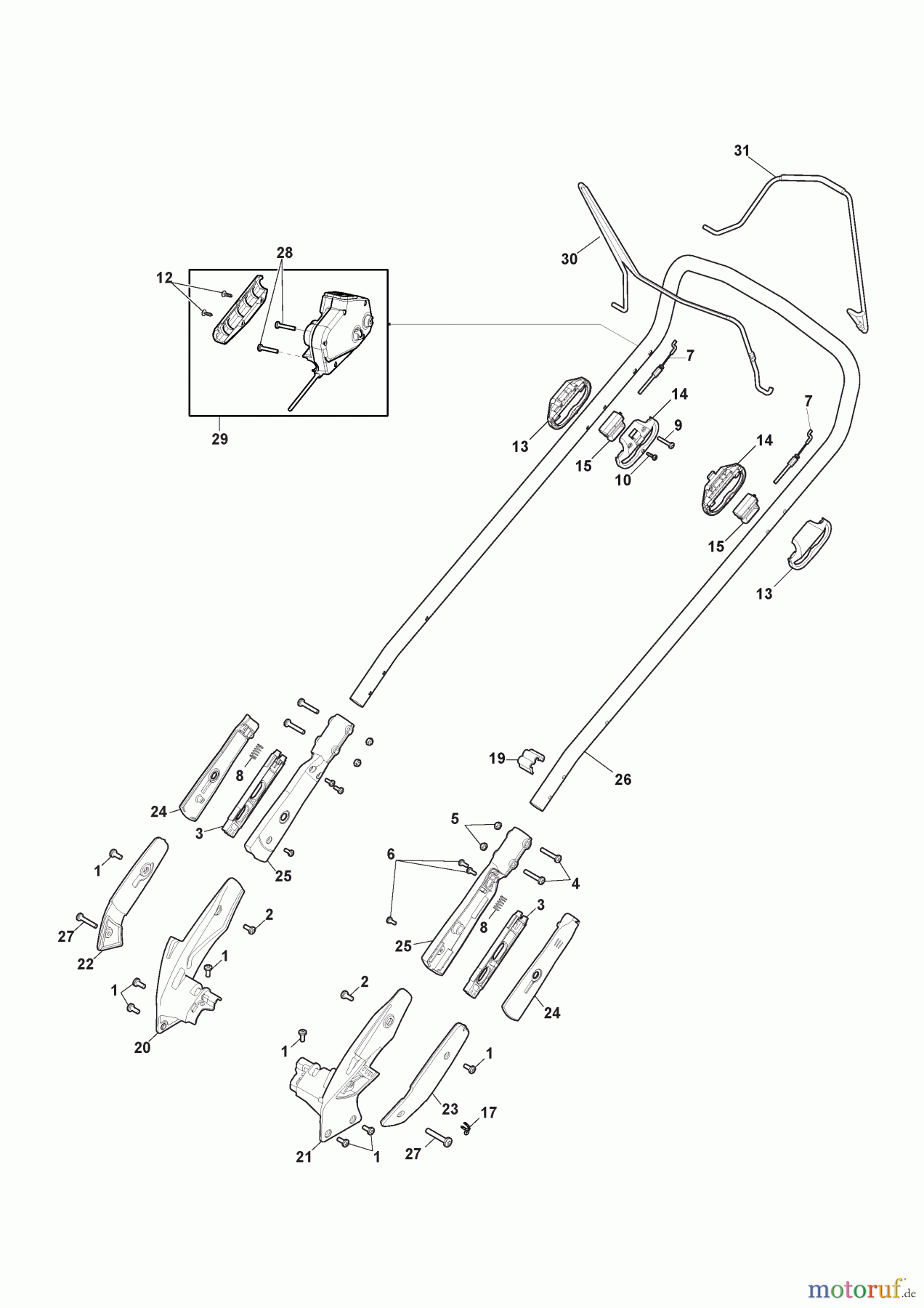  Stiga Rasenmäher Baujahr 2024 Akkurasenmäher Twinclip 950e V Kit (2024) 294513998/ST1 Holm