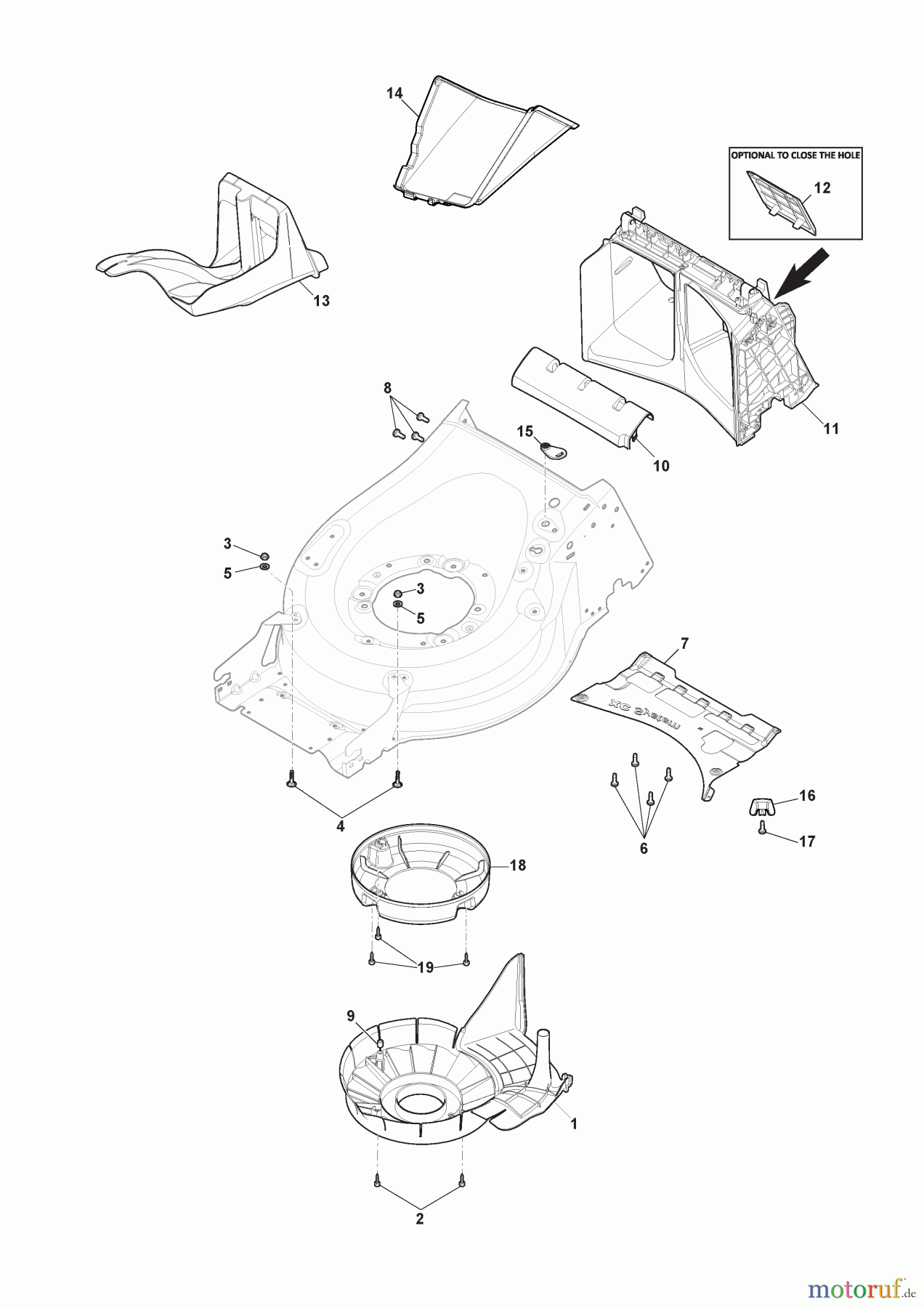  Stiga Rasenmäher Baujahr 2024 Akkurasenmäher Twinclip 950e V Kit (2024) 294513998/ST1 Riemenschutz