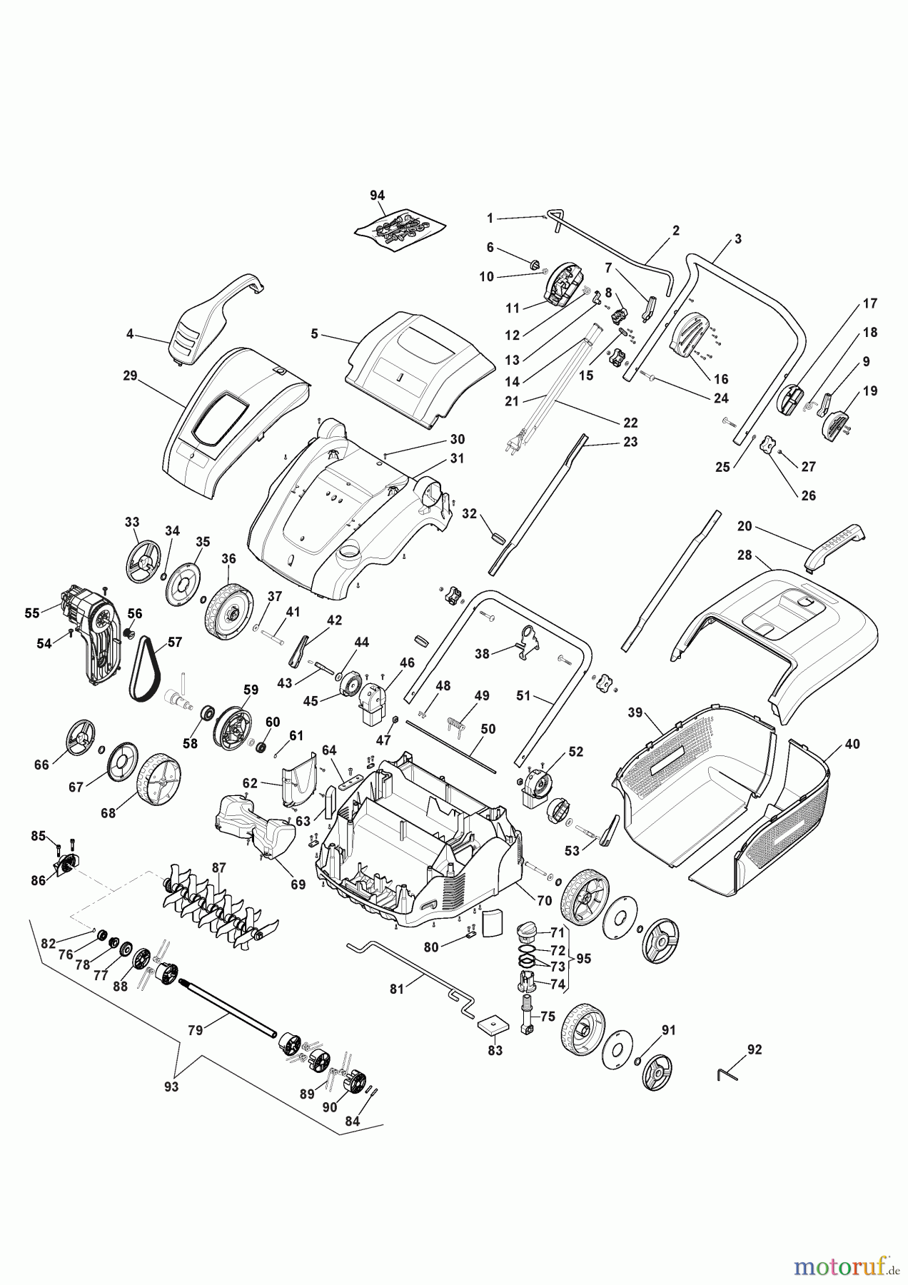  Stiga Vertikutierer Baujahr 2024 SV 415 E (2024) 290002152/14 290002152/14