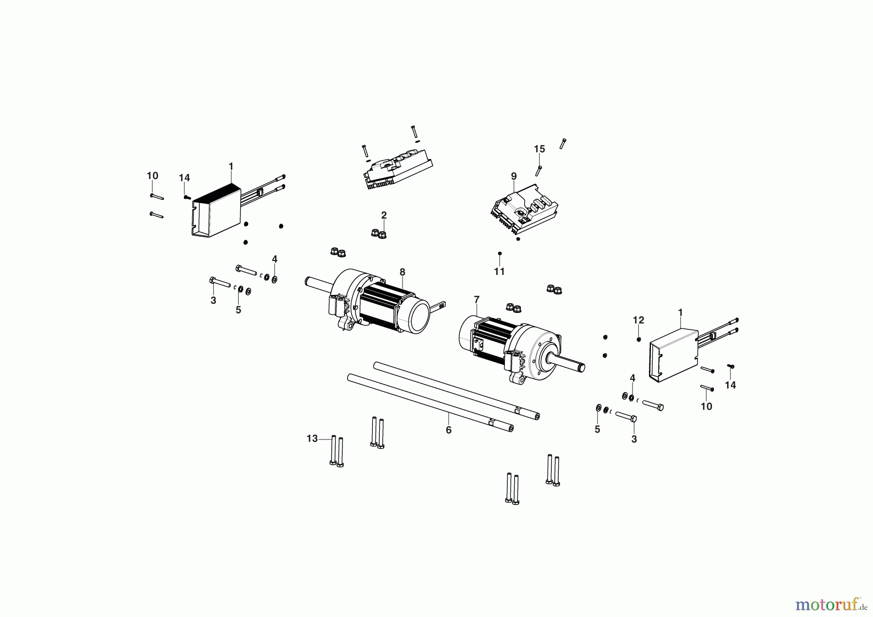  Stiga Zero Turn Mowers Baujahr 2024 Gyro 900e (2024) 2F7064705/ST1 Getriebe