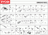 Ryobi Kapp- und Gehrungssägen EMS2431SCL Ersatzteile Seite 2