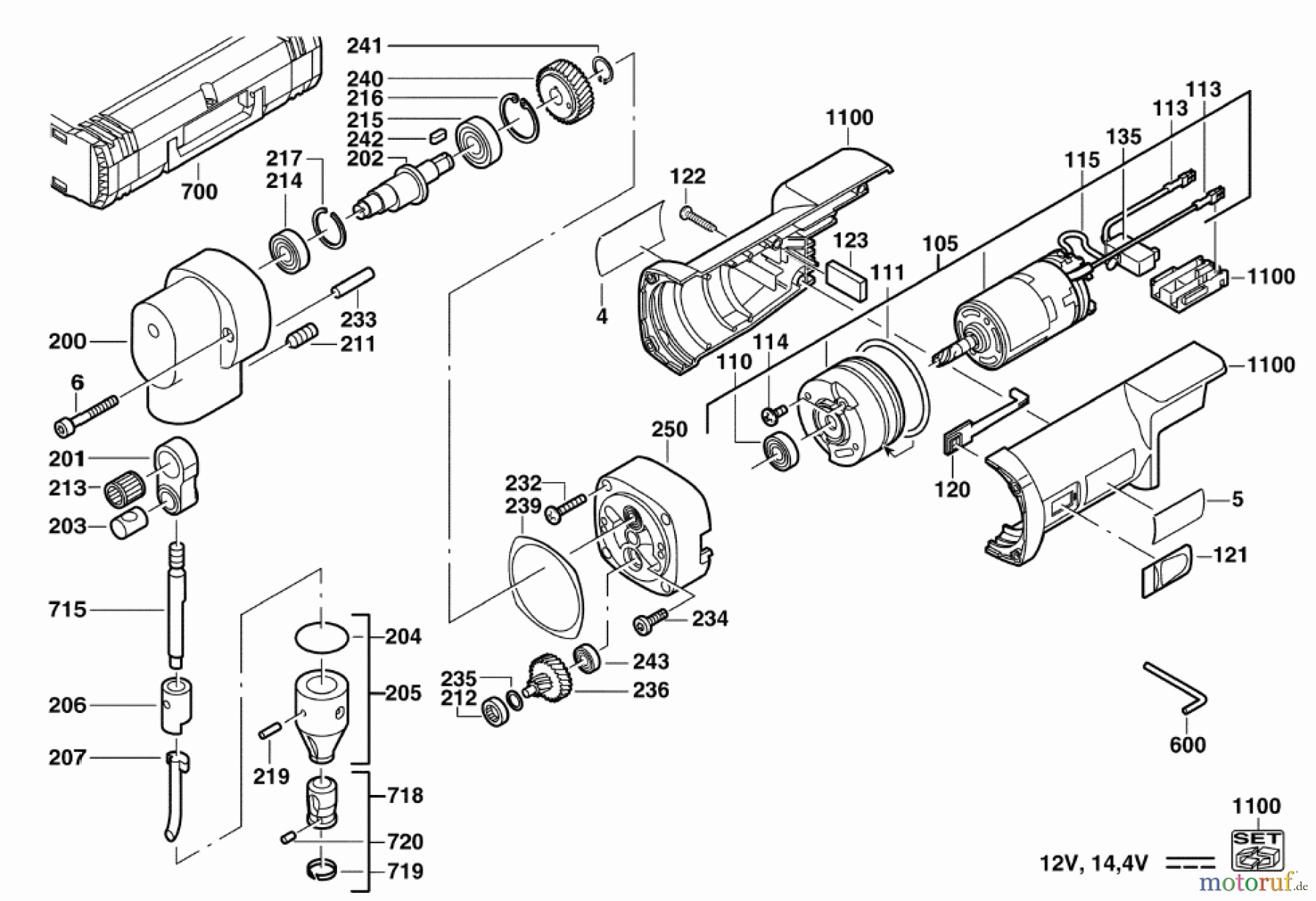  Milwaukee Akku-Geräte Andere ältere Geräte PN12 POWER PLUS AKKU-KNABBER