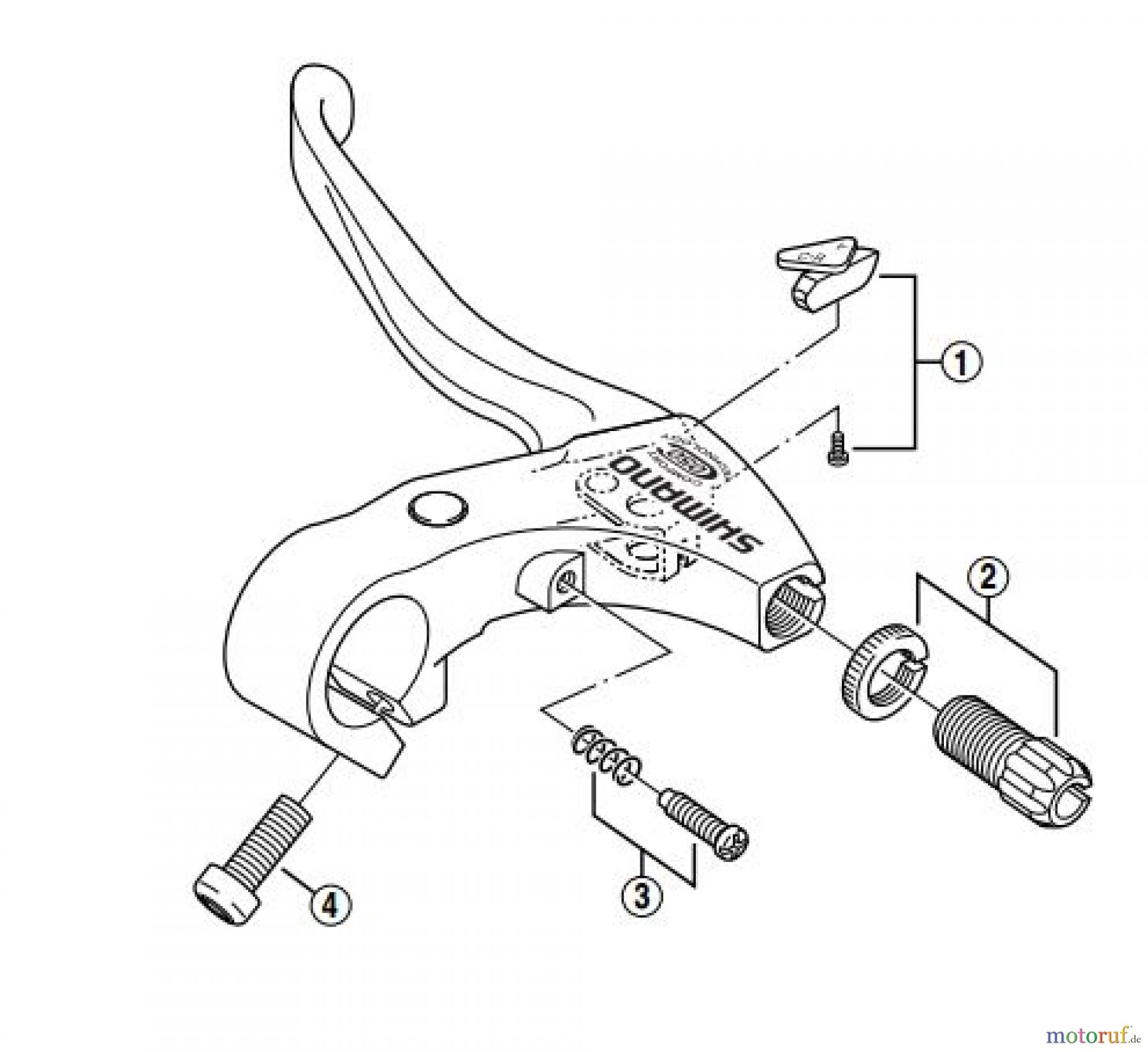  Shimano BL Brake Lever - Bremshebel BL-C050L