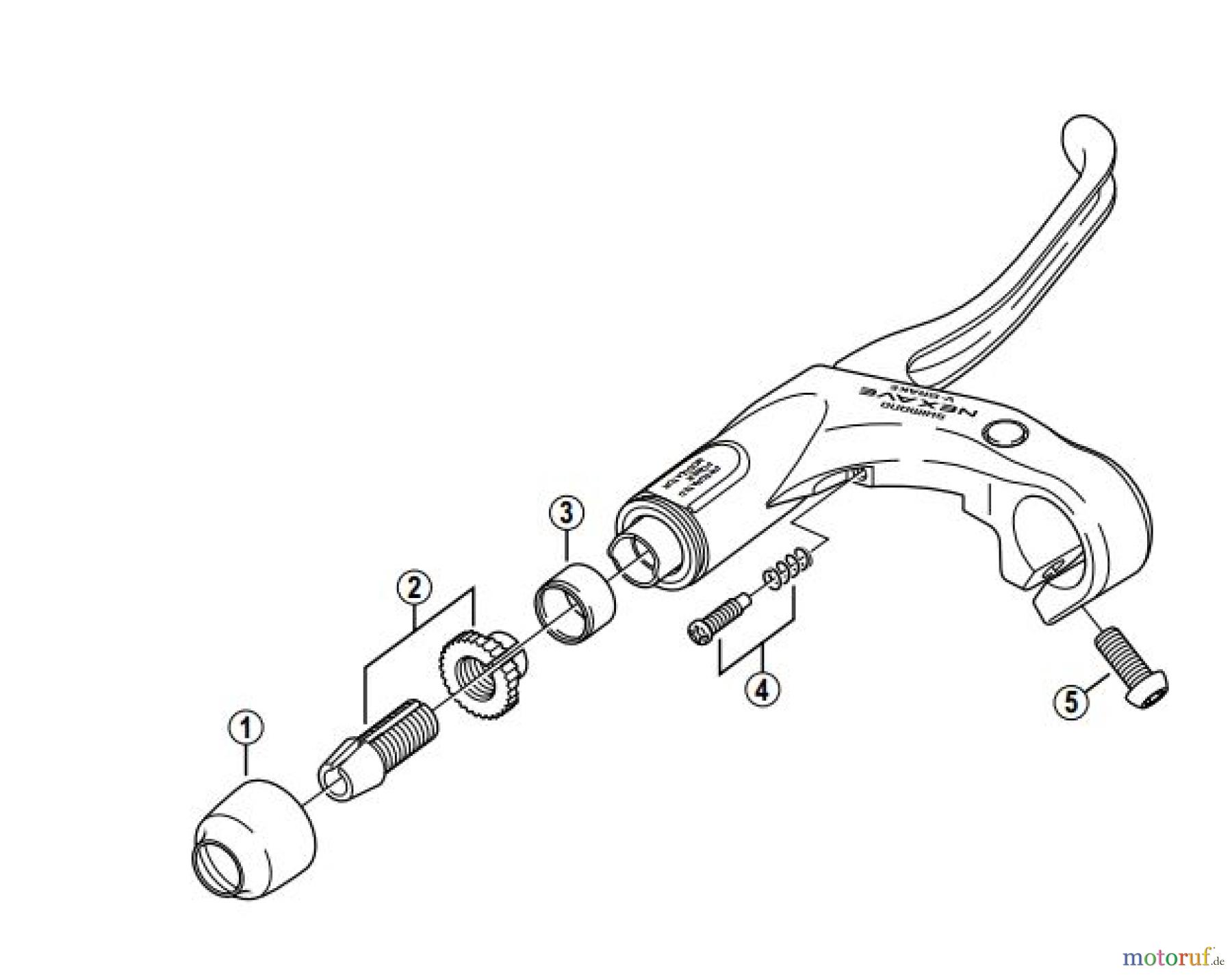  Shimano BL Brake Lever - Bremshebel BL-C600-02