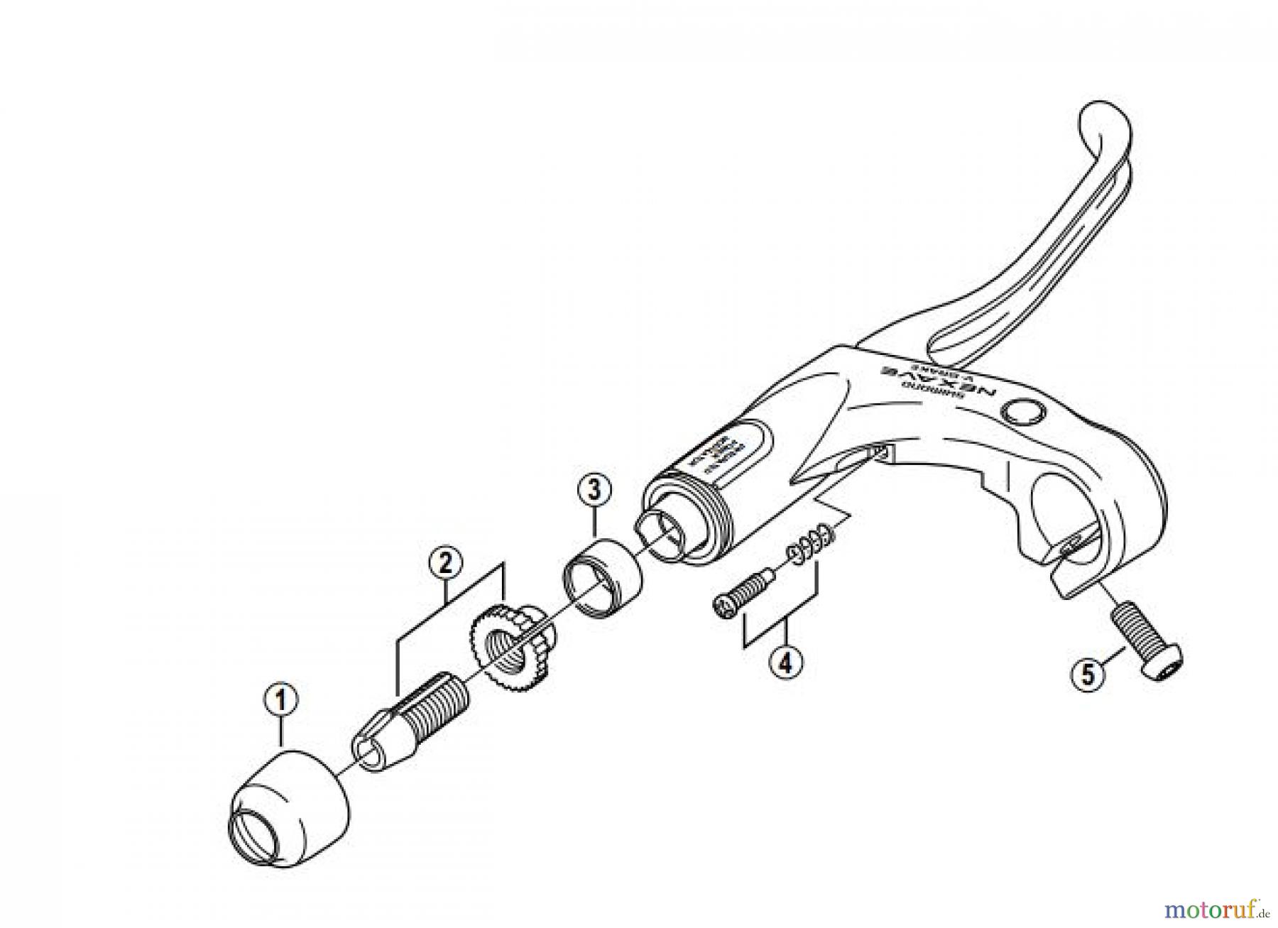  Shimano BL Brake Lever - Bremshebel BL-C600