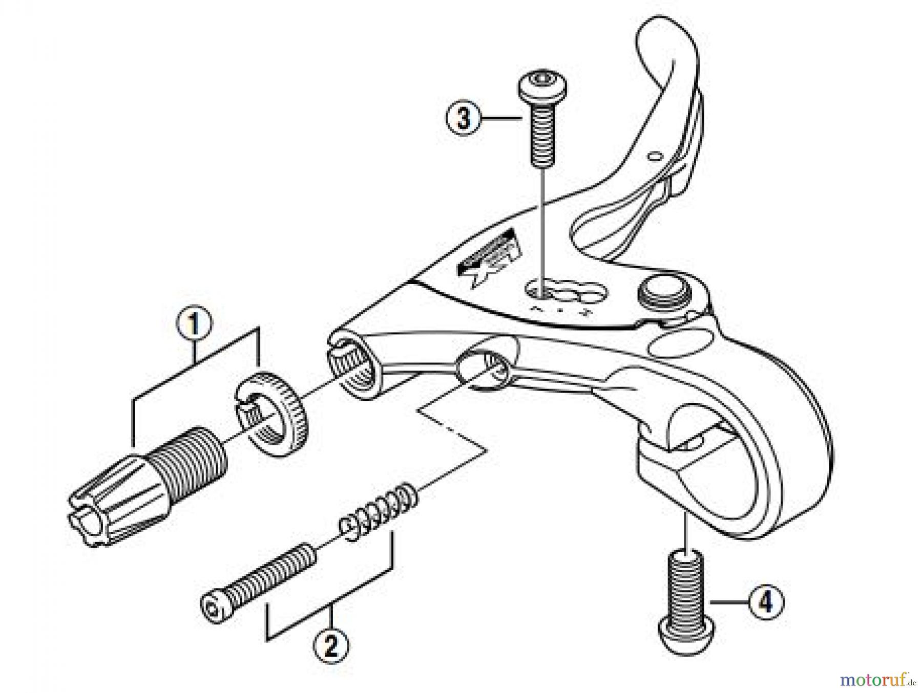  Shimano BL Brake Lever - Bremshebel BL-M570-EV