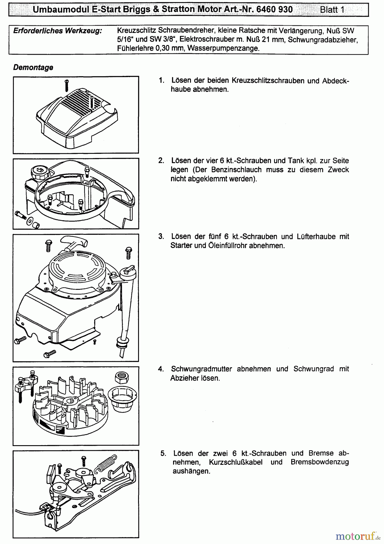  Wolf-Garten Motormäher mit Antrieb Concept 47 BAi 6460000 Serie A  (1999) C-A2G (1999/6450920)