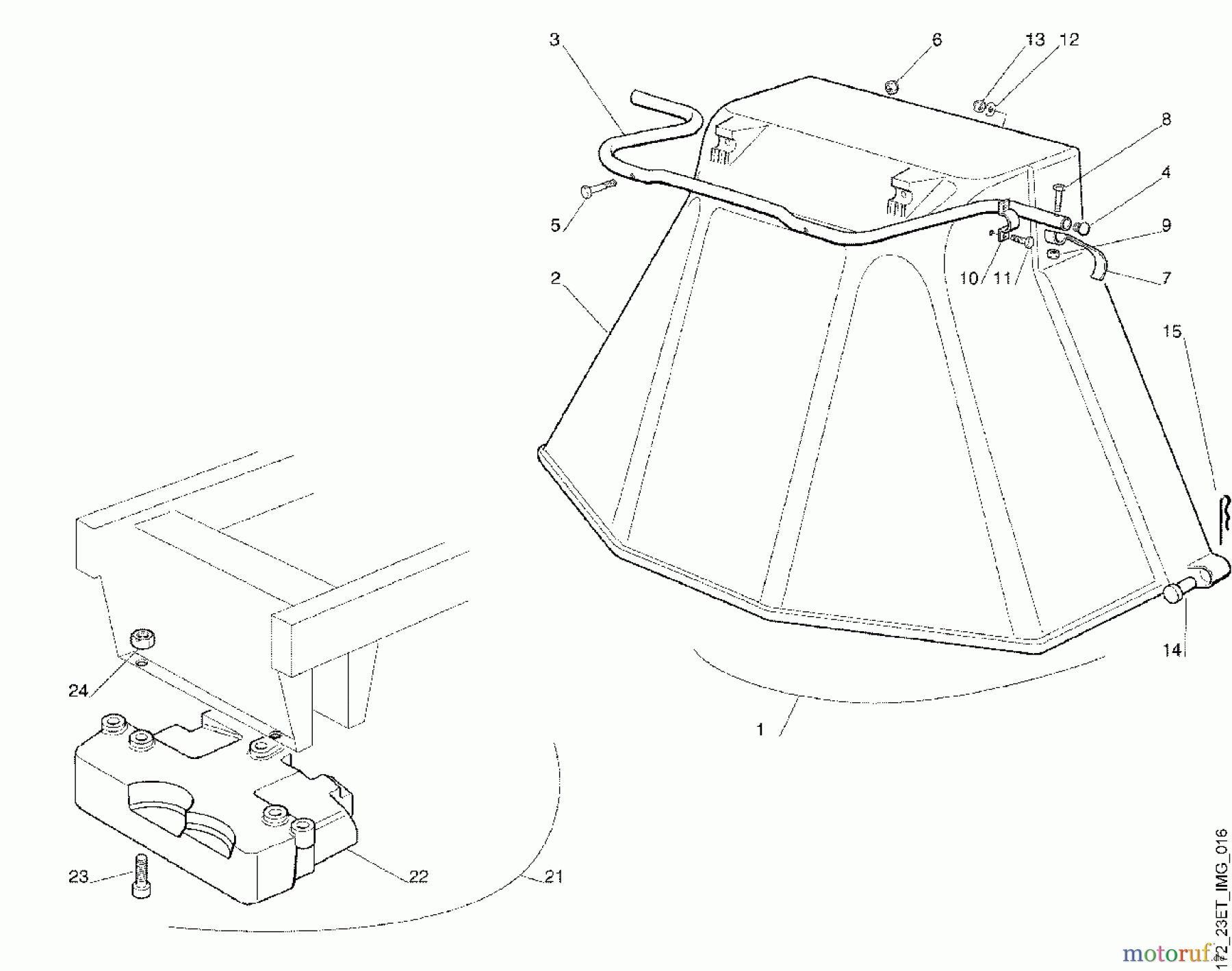  Viking Aufsitzmäher Aufsitzmäher MR 340 N - Zubehörteile