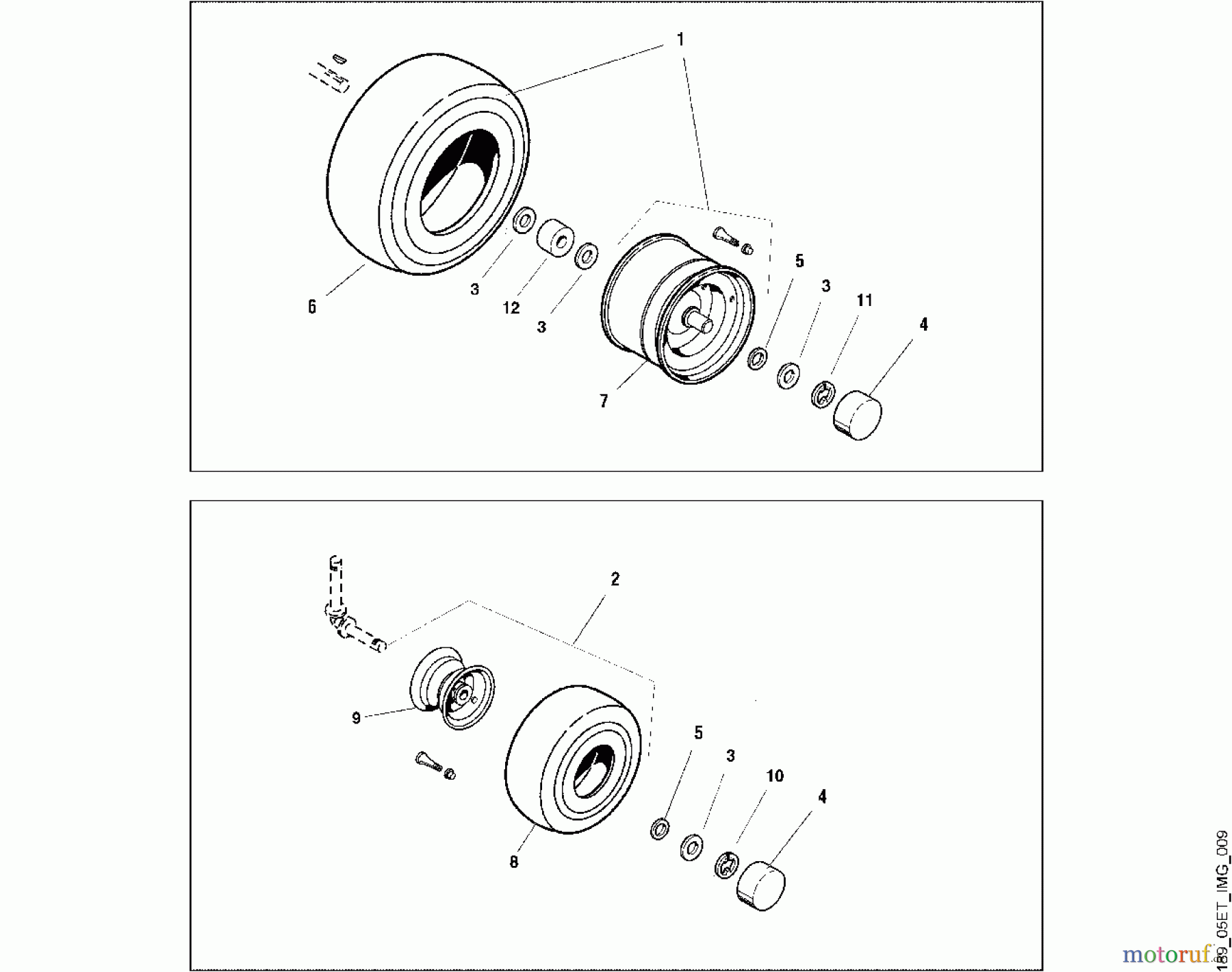  Viking Aufsitzmäher Aufsitzmäher MT 830/38