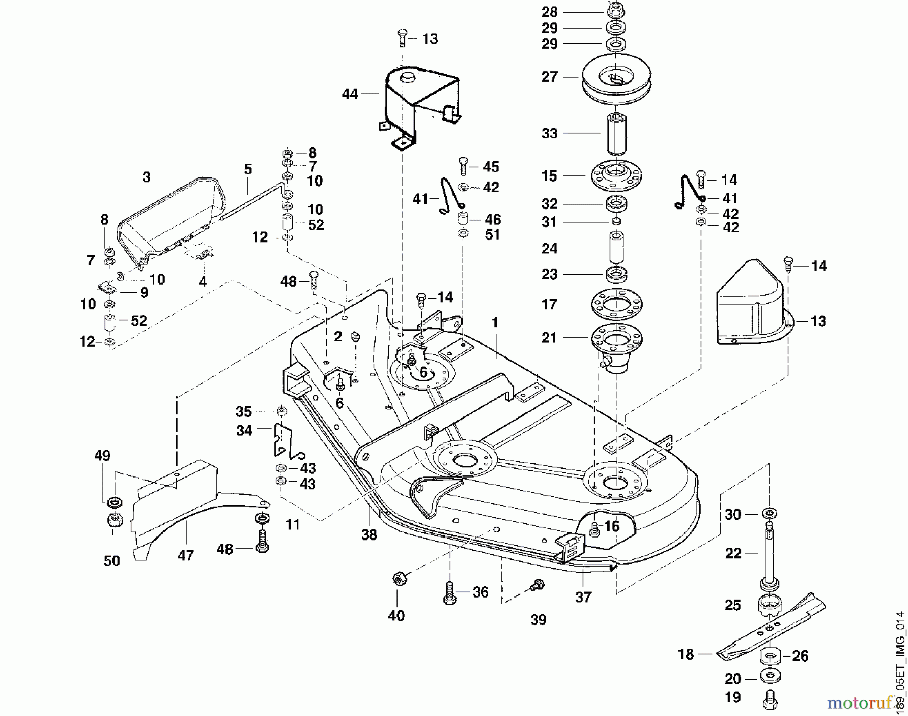  Viking Aufsitzmäher Aufsitzmäher MT 830/38