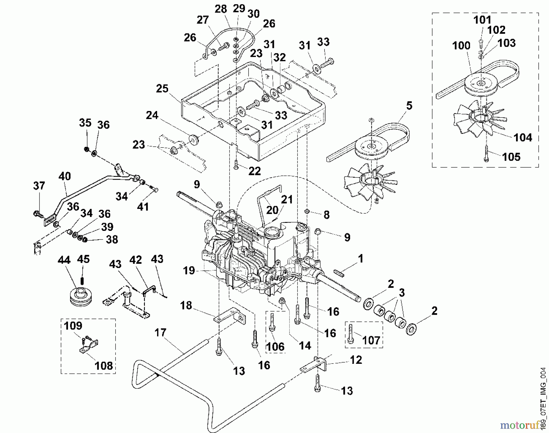  Viking Aufsitzmäher Aufsitzmäher MT 835 40