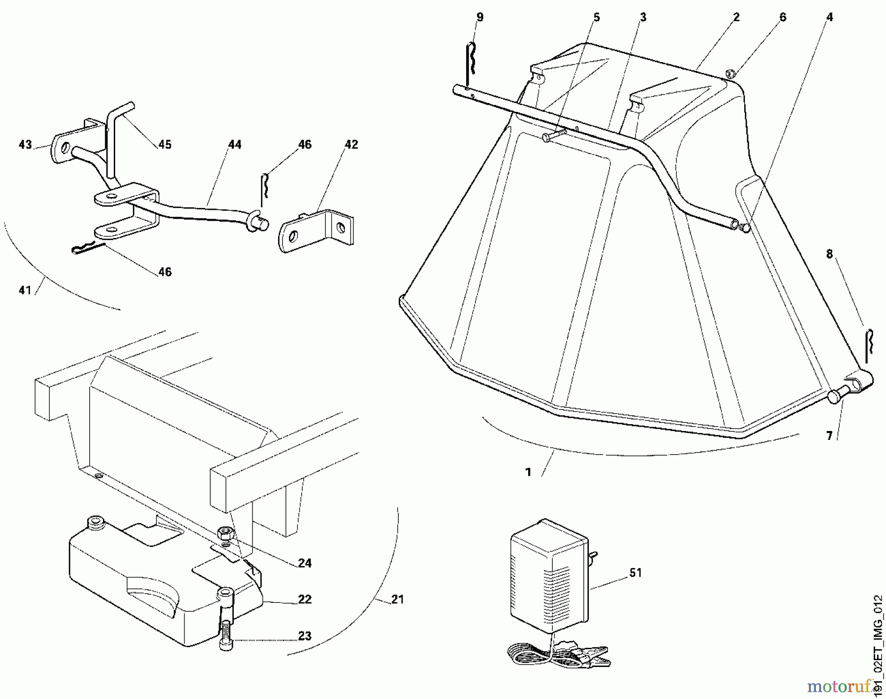  Viking Aufsitzmäher Aufsitzmäher MT 790 L - Zubehörteile