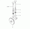 Wolf-Garten FA 76 2055000 (2003) Ersatzteile Nockenwelle, Ventile