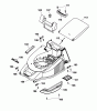 Wolf-Garten Esprit 40 EAKF 4024003 Serie A (2005) Ersatzteile Mähwerksgehäuse