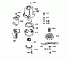 Wolf-Garten Esprit 40 AC 4042000 Serie A (2001) Ersatzteile Messer, Messeraufnahme, Motor